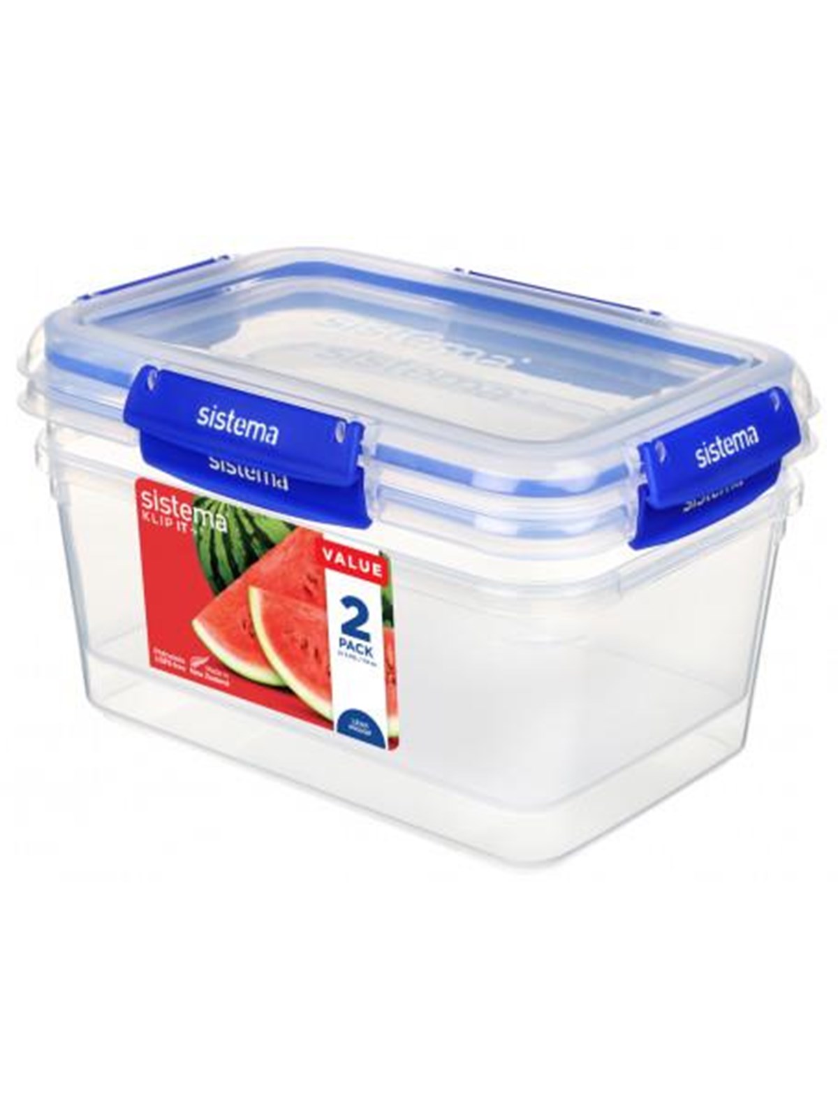 Sistema Rectangle Klip It Plus 2 Pack 3.35 L - Kuechenzubehoer - 881832