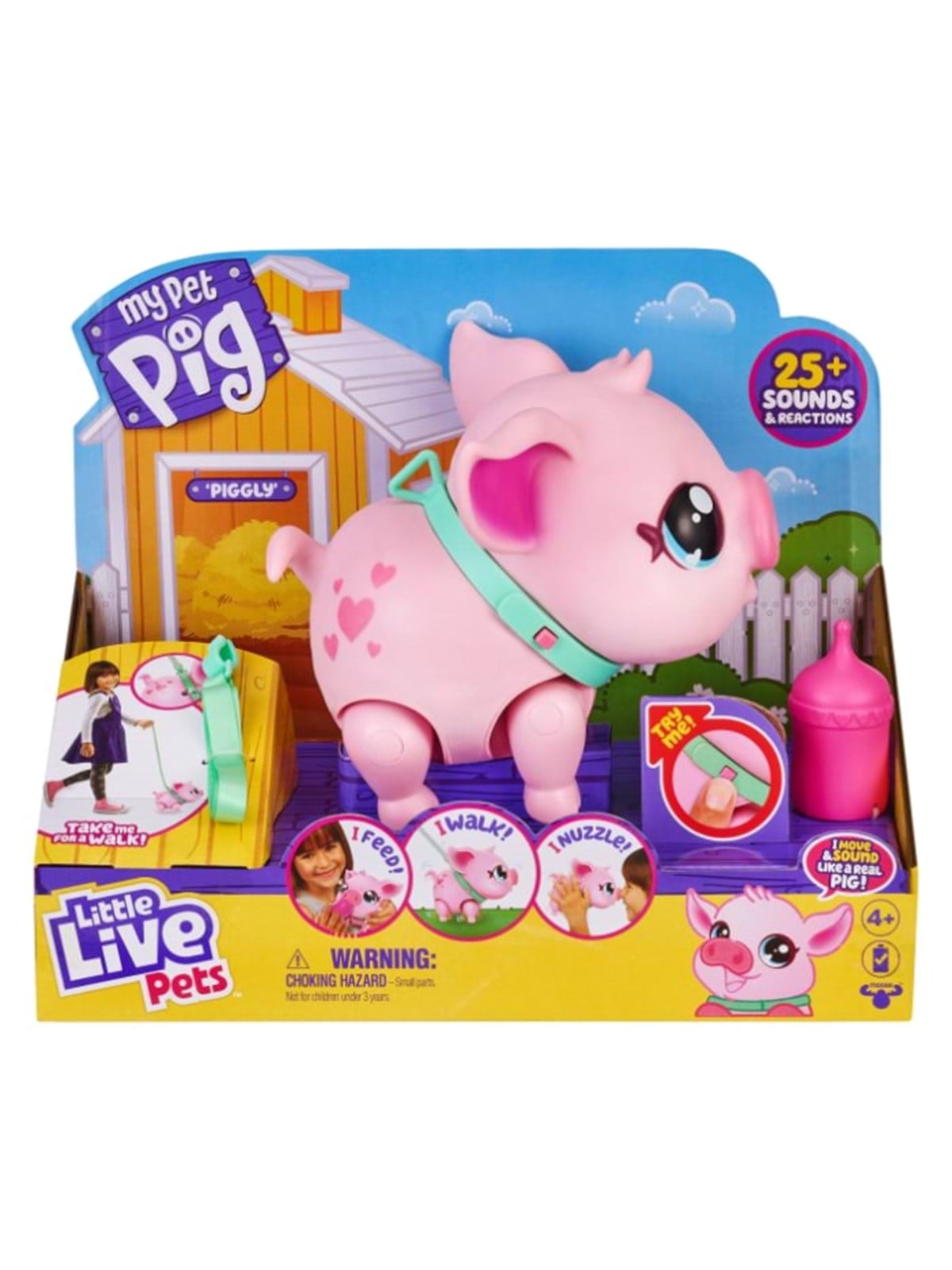 Little Live Pets Piggles S1 Sgl Pack - Spielsets - 26366