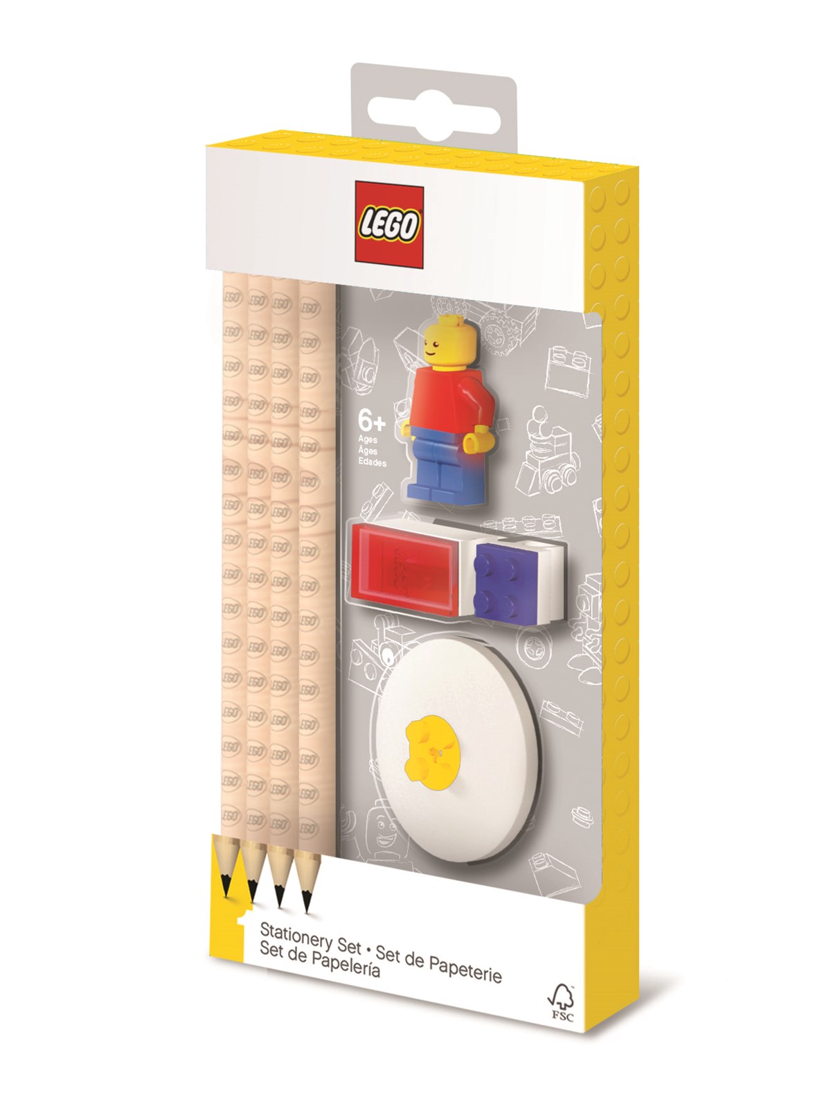 Euromic Lego Stationery Stationery Set With Mini-figure - Schule - 4003055-52053