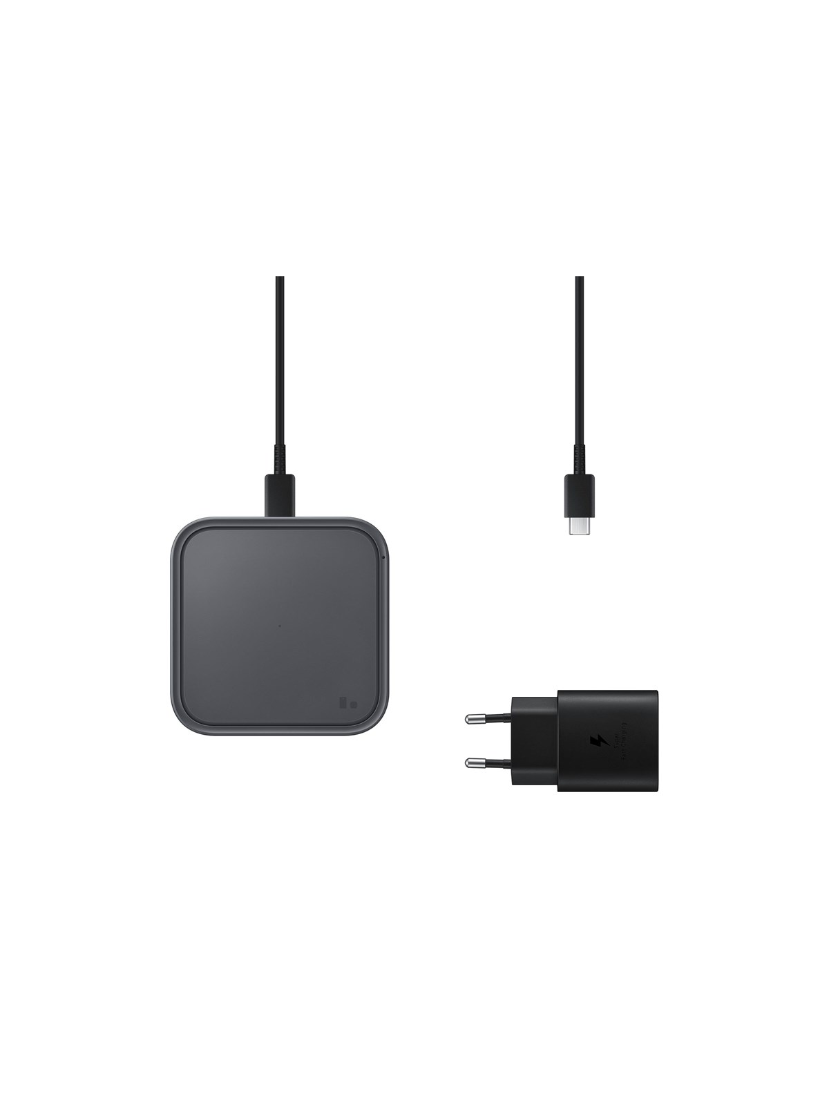 Samsung Wireless Charger Pad (Incl. Power Adapter) - Black - Handys Adapter Und Ladegeraete - Ep-p2400tbegeu