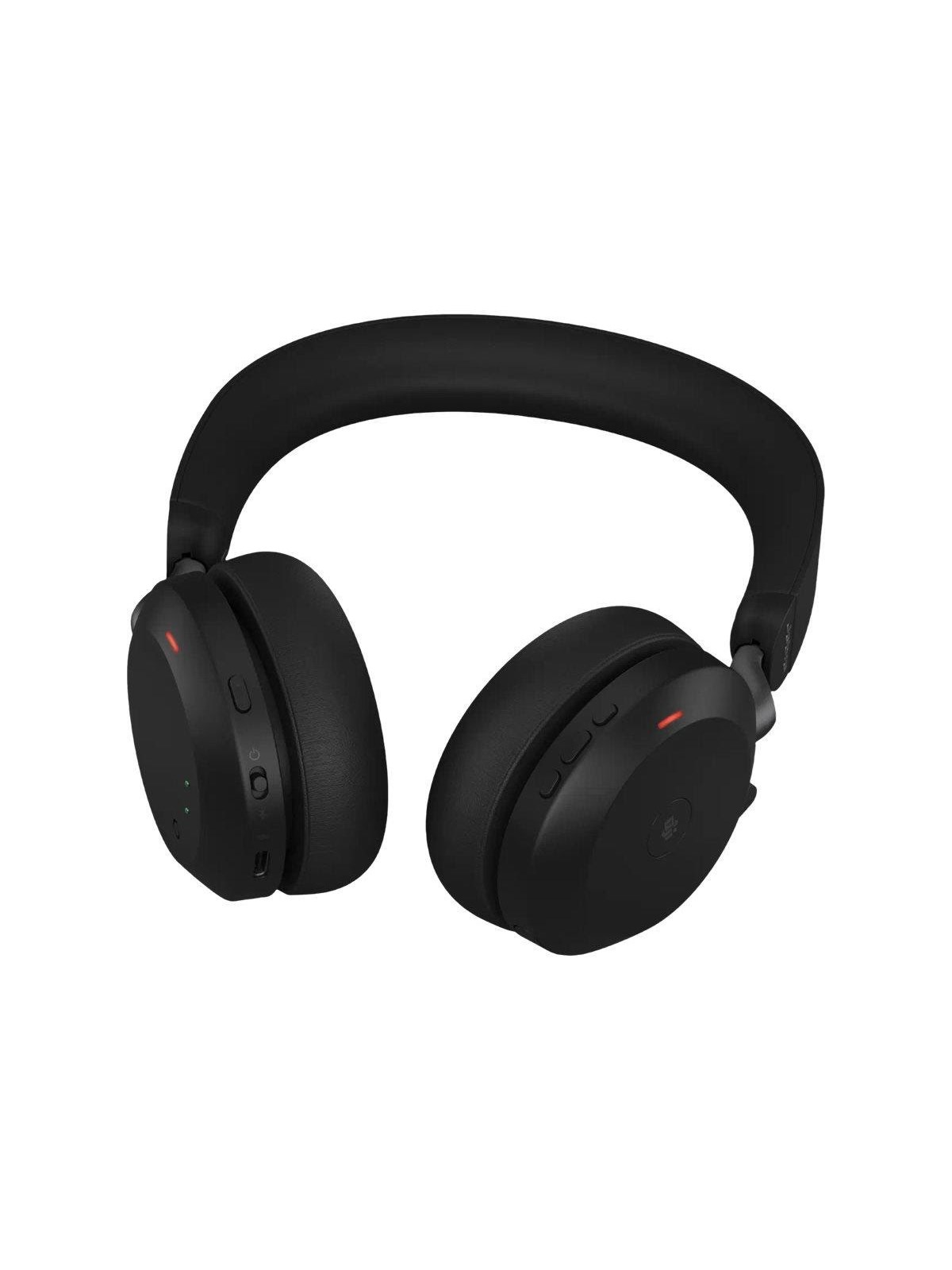 Kopfhörer - Jabra Evolve2 75 Link380c MS Stereo Black - Kopfhoerer/headsets - 27599-999-899