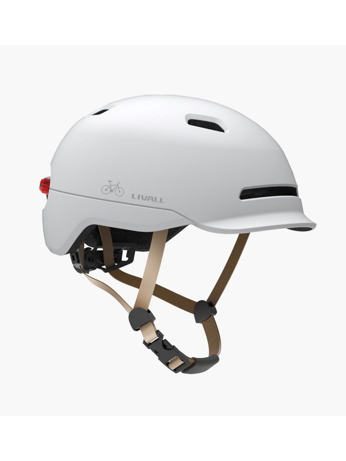Livall C20 Smart Commuter Helmet - Large - White - Elektroroller - 73940025