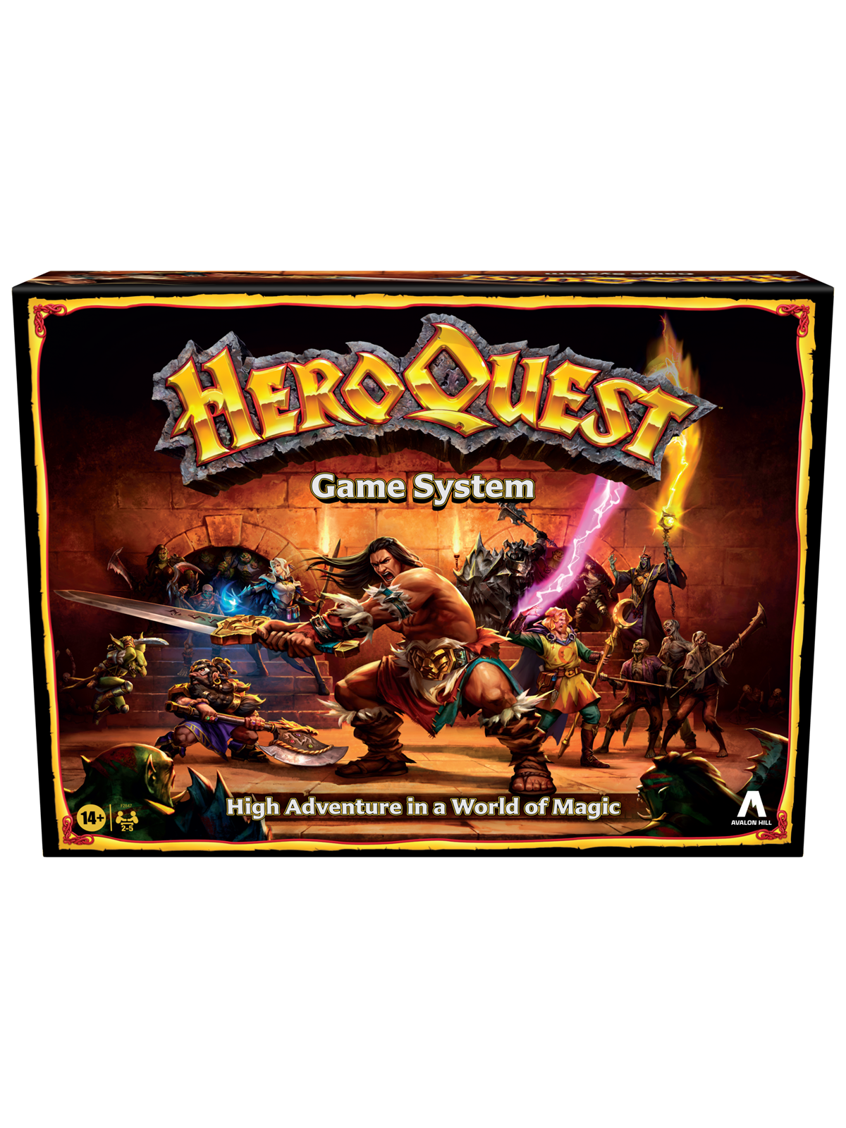 Avalon Hill Heroquest (English) - Brettspiele - F2847uu00