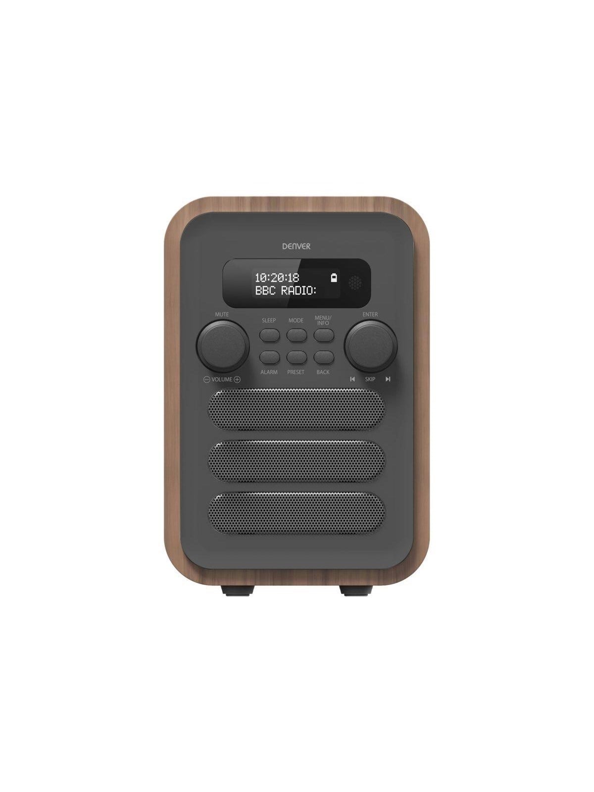 Denver Dab-48grey - Dab/dab+/FM - Dab Netzwerk Und Radiowecker