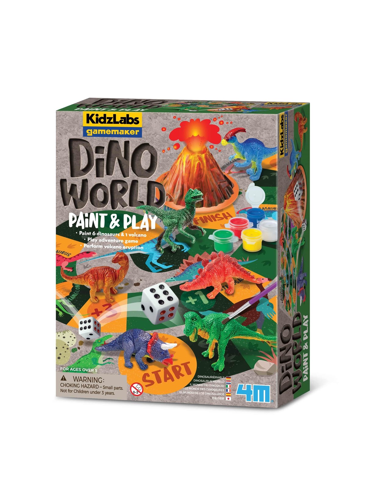 4M Kidzlabs Gamemaker / Dino World - Interaktives Spielzeug Ardunio Und Aehnliche - 4m-03400