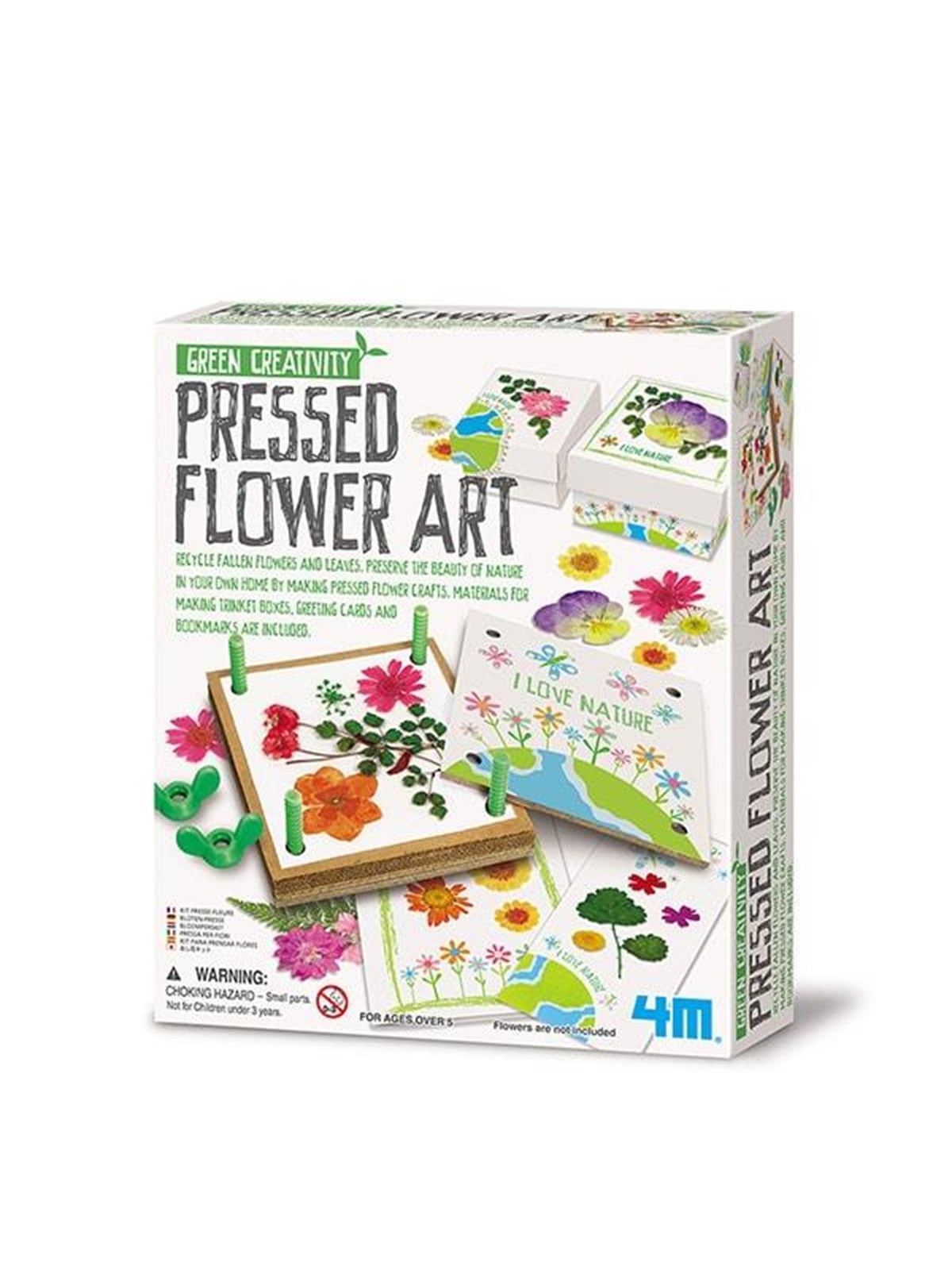4M Green Creativity/pressed Flower Art - Interaktives Spielzeug Ardunio Und Aehnliche - 4m-4567