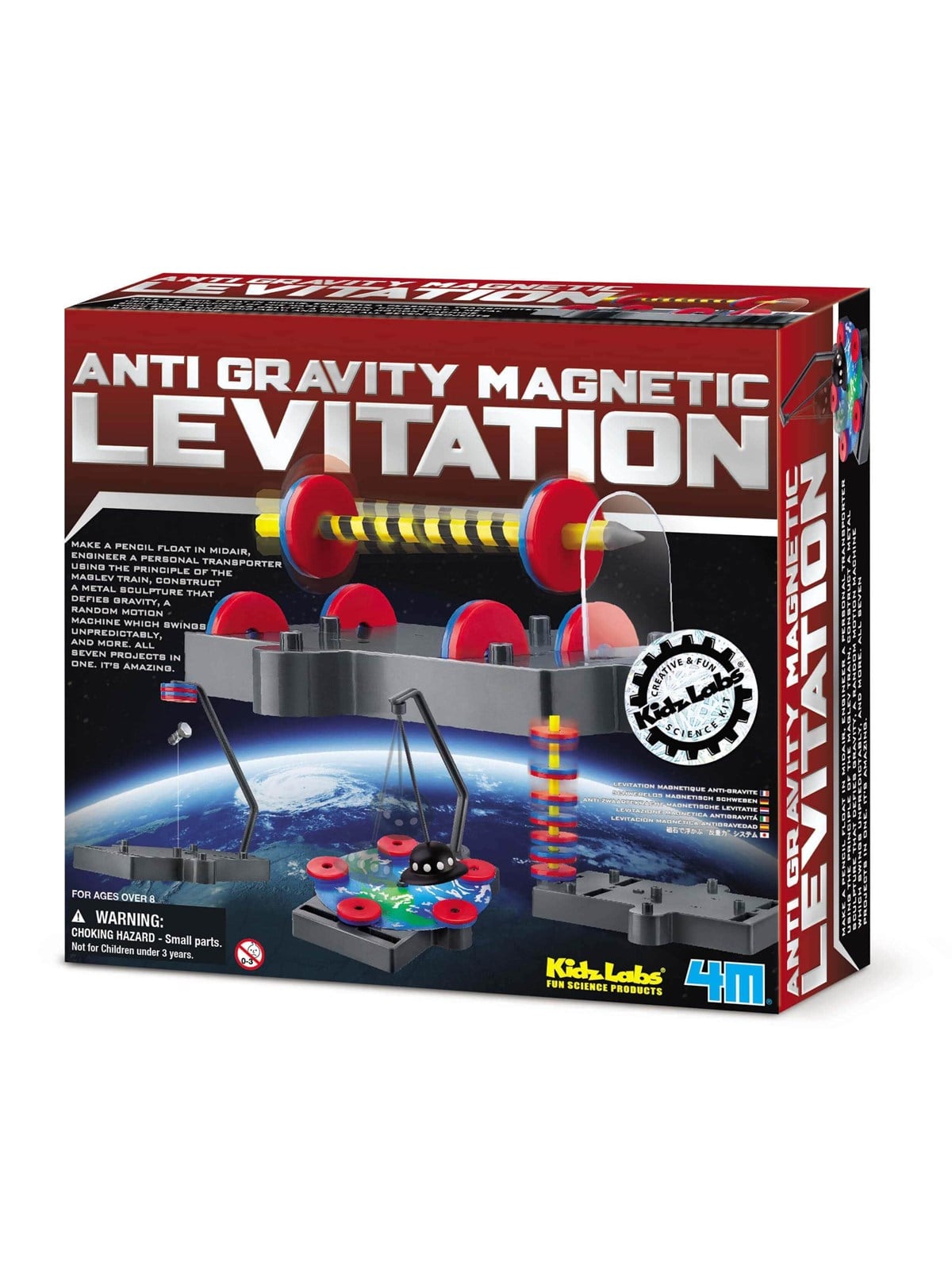 4M Kidz Labs/anti Gravity Maglev - Interaktives Spielzeug Ardunio Und Aehnliche - 4m-3299