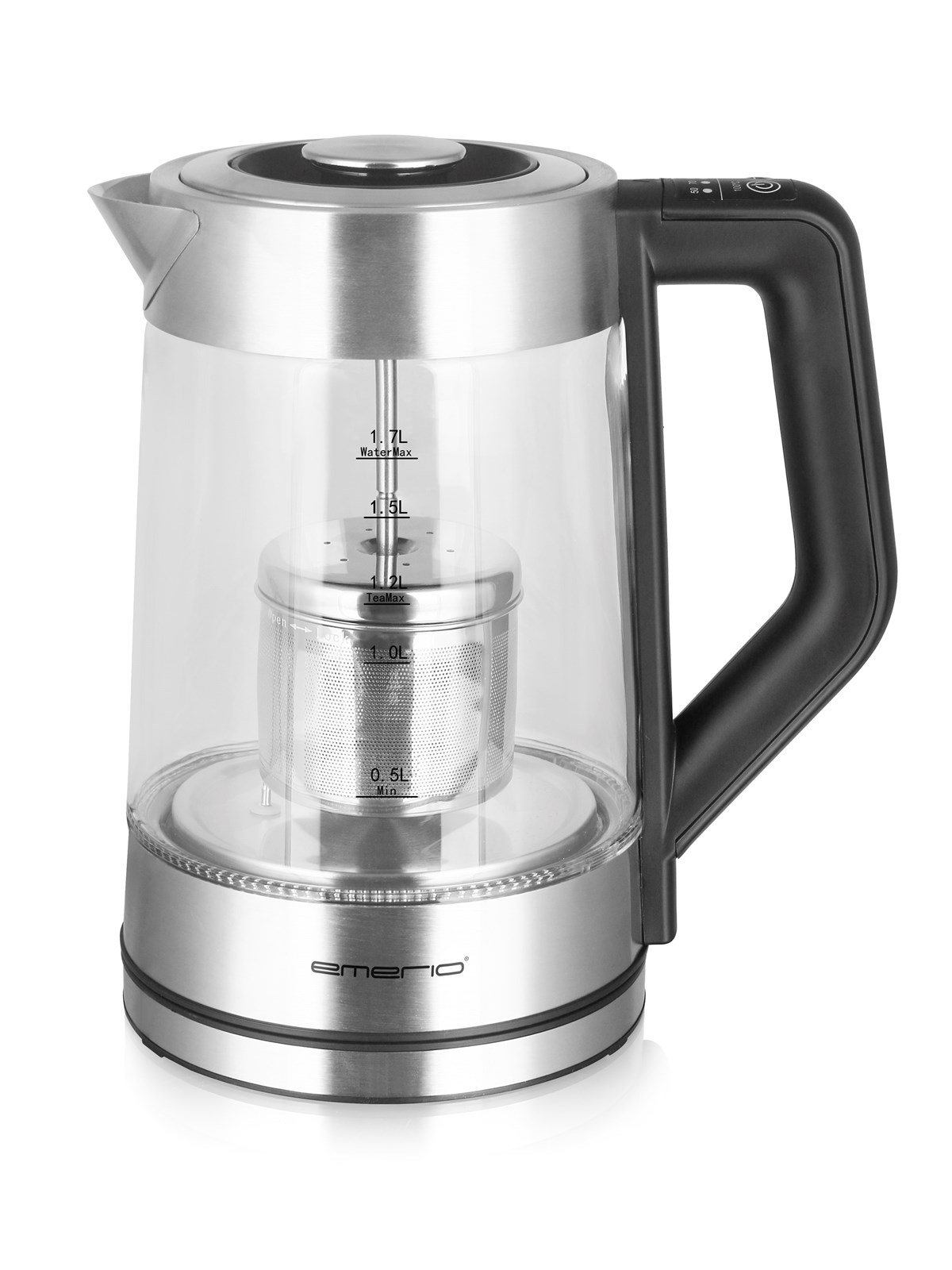 Emerio Wasserkocher Wk-122730 - Stahl - 2200 W