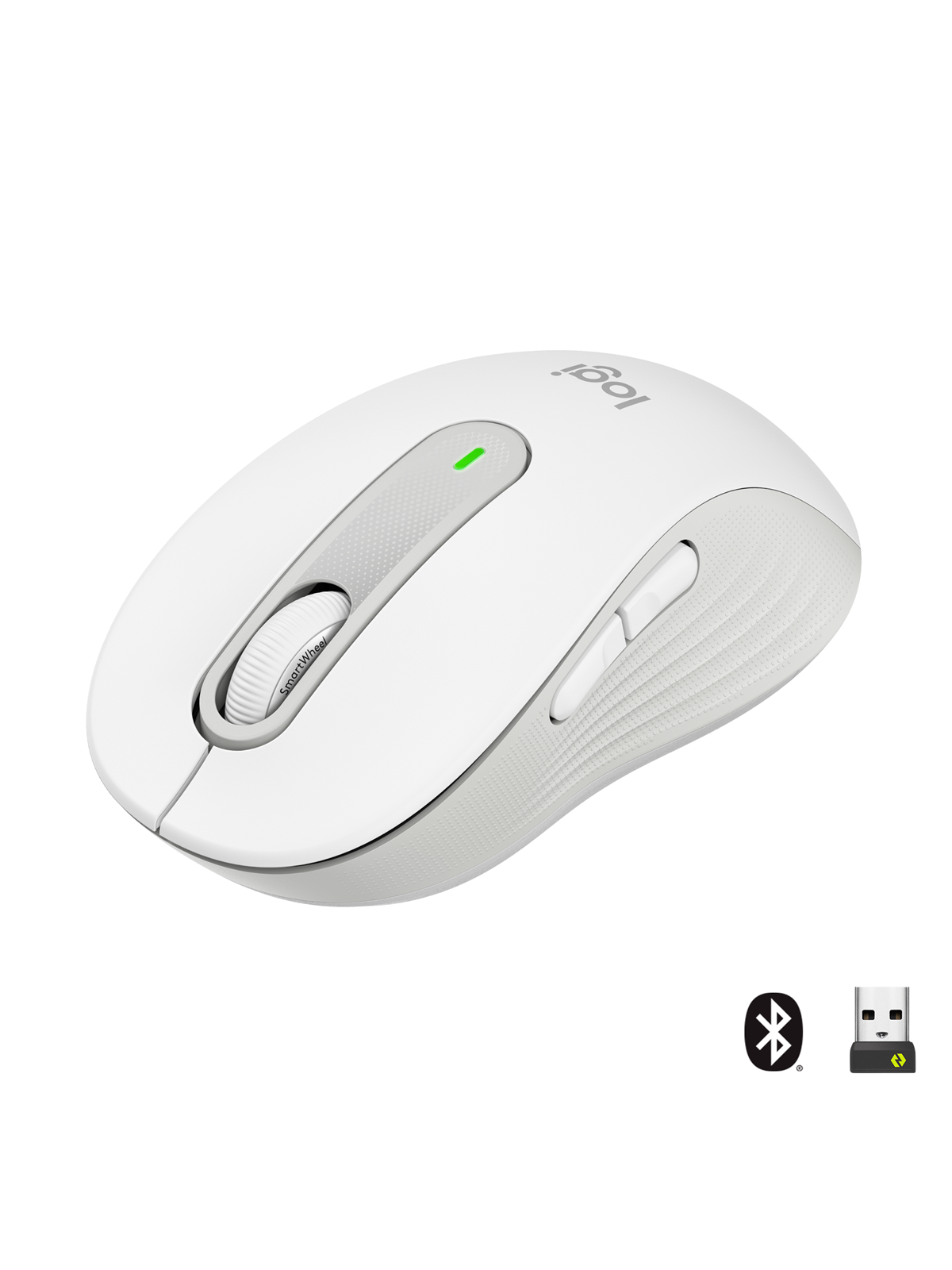 Logitech Signature M650 Wireless Off-white - Maus (Weiß) - 910-006255
