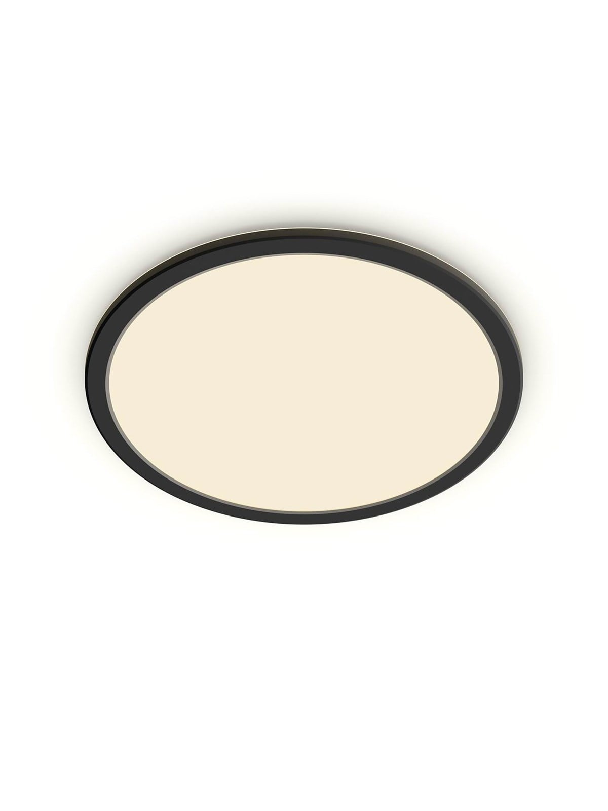 Philips Superslim Cl550 Ceiling Lamp Ø250 mm Led 15w 2700k Sceneswitch Ip44, Black - Lampen - 929002667501