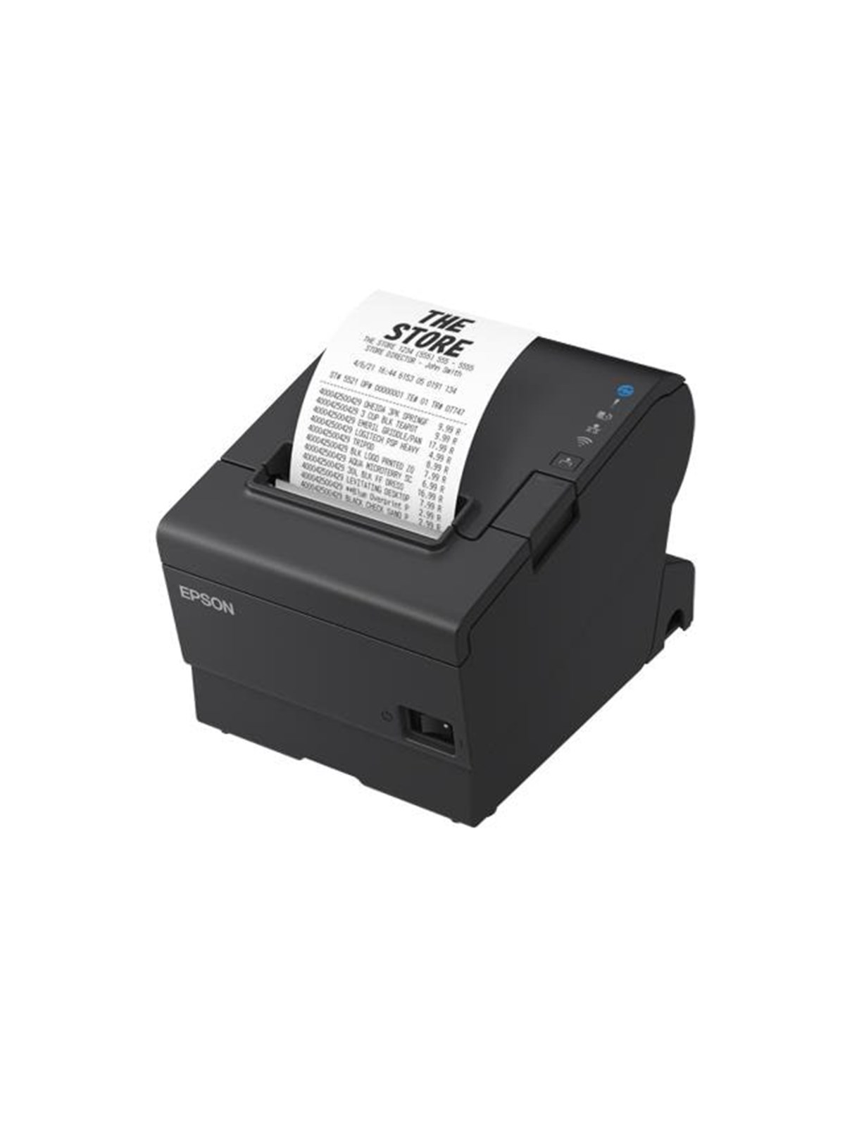 Epson Tm-t88vii (112): Usb Eth Serial PS Buzz Black - Einfarbig - Thermal Inkjet - Drucker - C31cj57112- Drucker