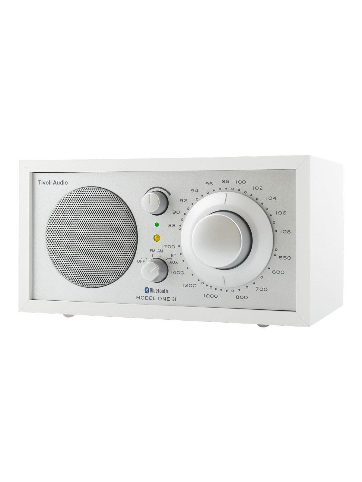 Tivoli Audio Model One BT - Radio - White - Hifi Receiver Verstaerker - M1bt-0185-row