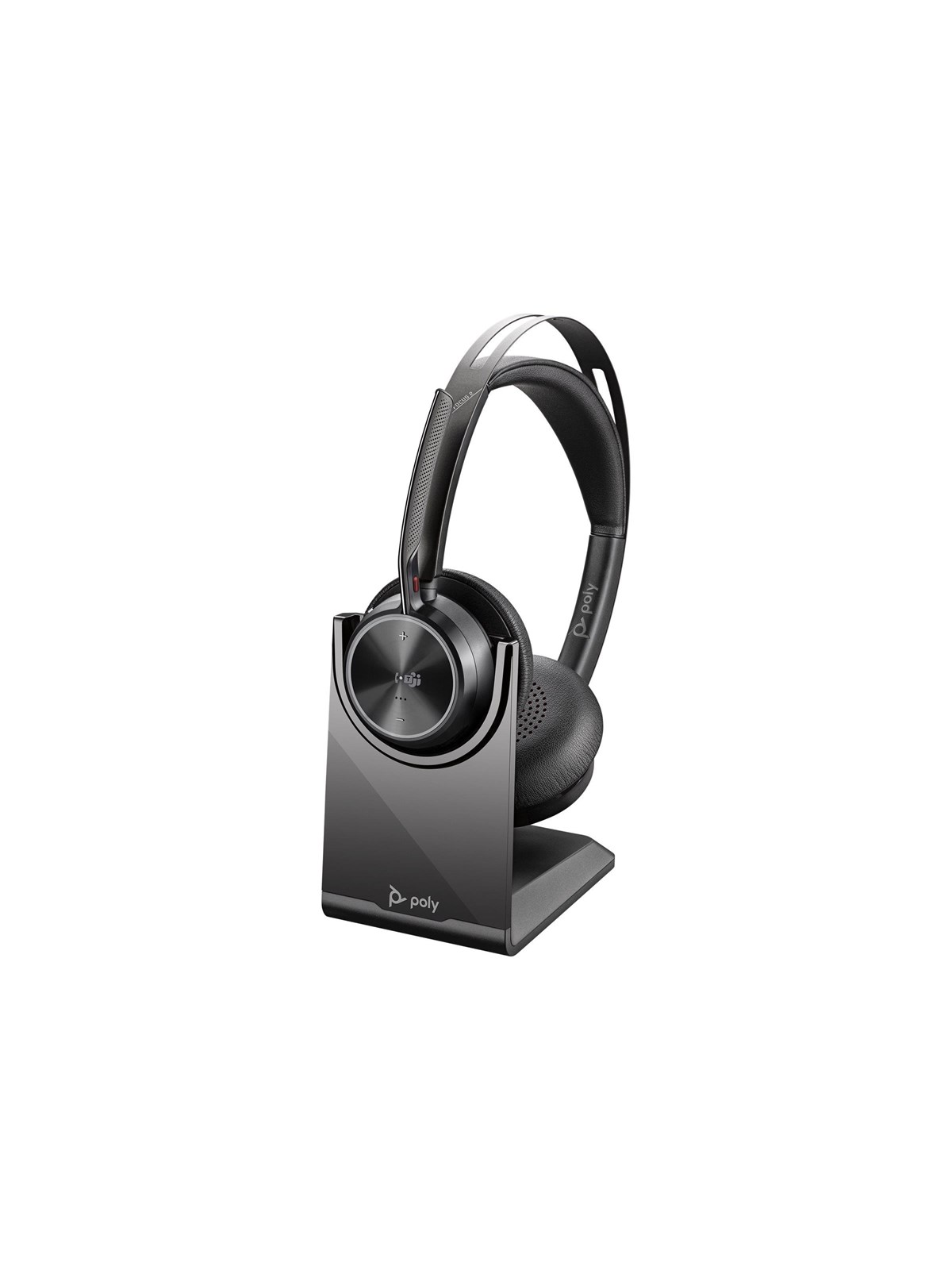 Kopfhörer - Poly Voyager Focus 2 UC Usb-a With Charge Stand For Microsoft Teams - Kopfhoerer/headsets - 213727-02