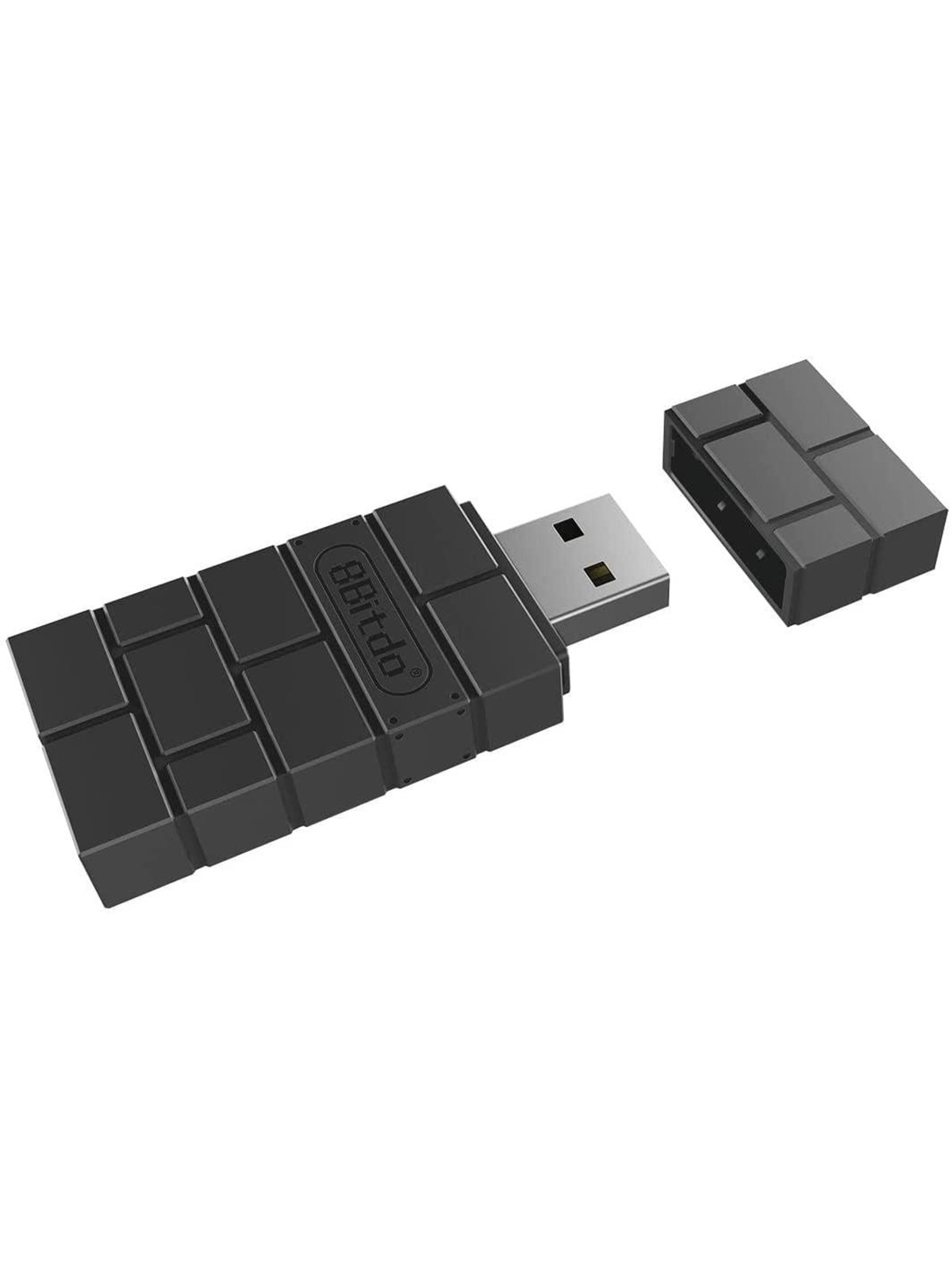 8bitdo Usb Wireless Adapter 2 - Black - Wireless Zubehör Für Spielkonsole - Android - Gaming Zubehoer - Ret00283