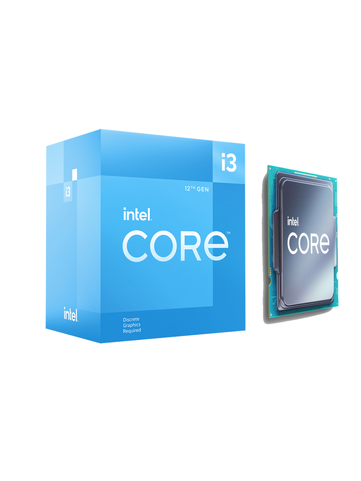 Intel Core I3-12100f Alder Lake Cpu - 4 Kerne - 3.3 Ghz - Intel Lga1700 - Intel Boxed (Mit Kühler) - Bx8071512100f