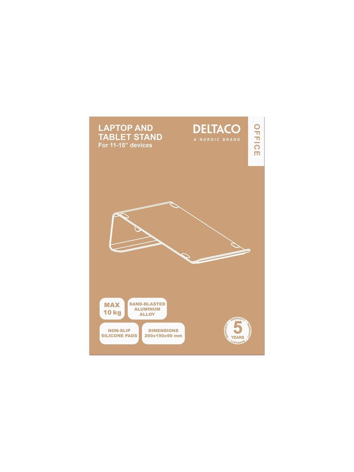Deltaco Office - Monitorhalterung - Arm-0530