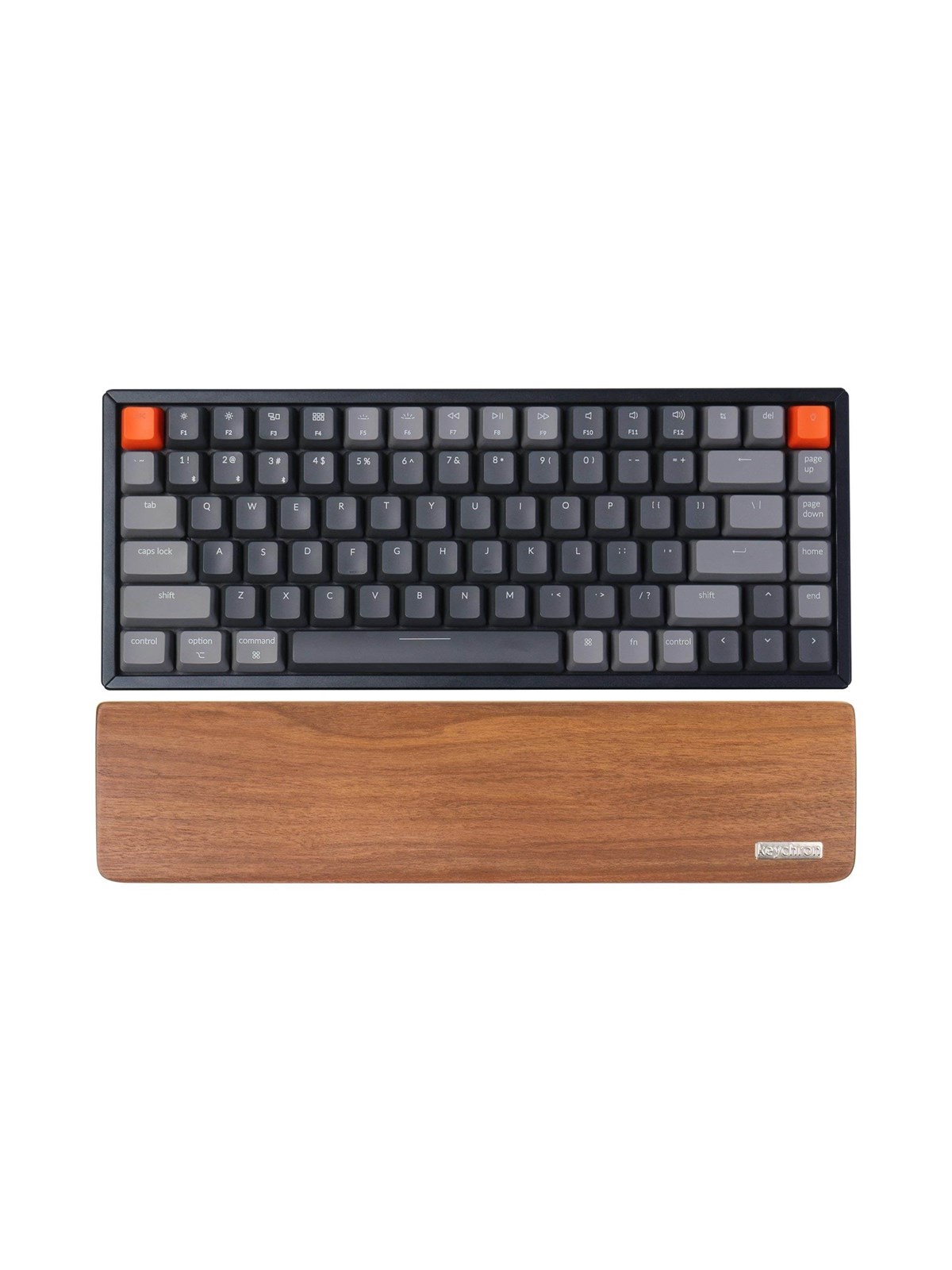 Keychron Walnut Wood Palmrest For K2 / K6 - Handgelenkstütze - Braun - Tastaturen - X002bm79cx