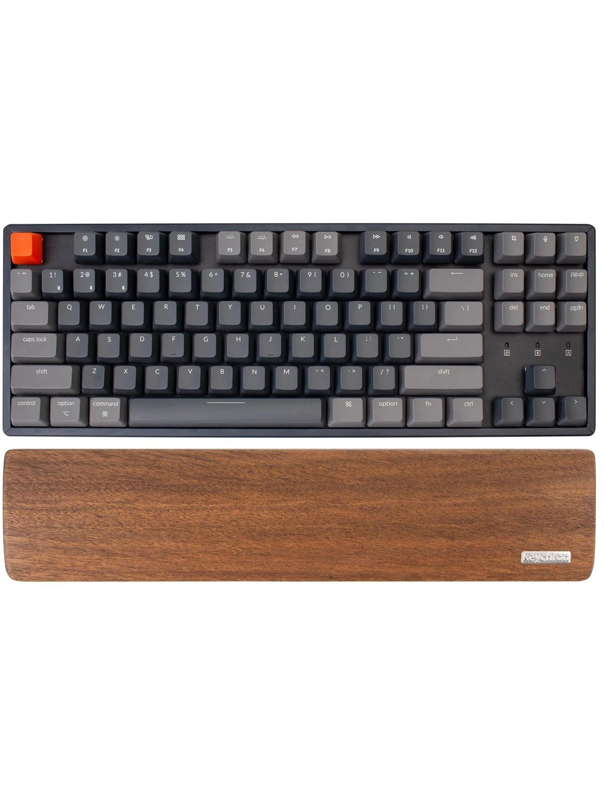 Keychron Walnut Wood Palmrest For K8 / C1 - Gaming Tastaturen - Braun - X002i8adsr