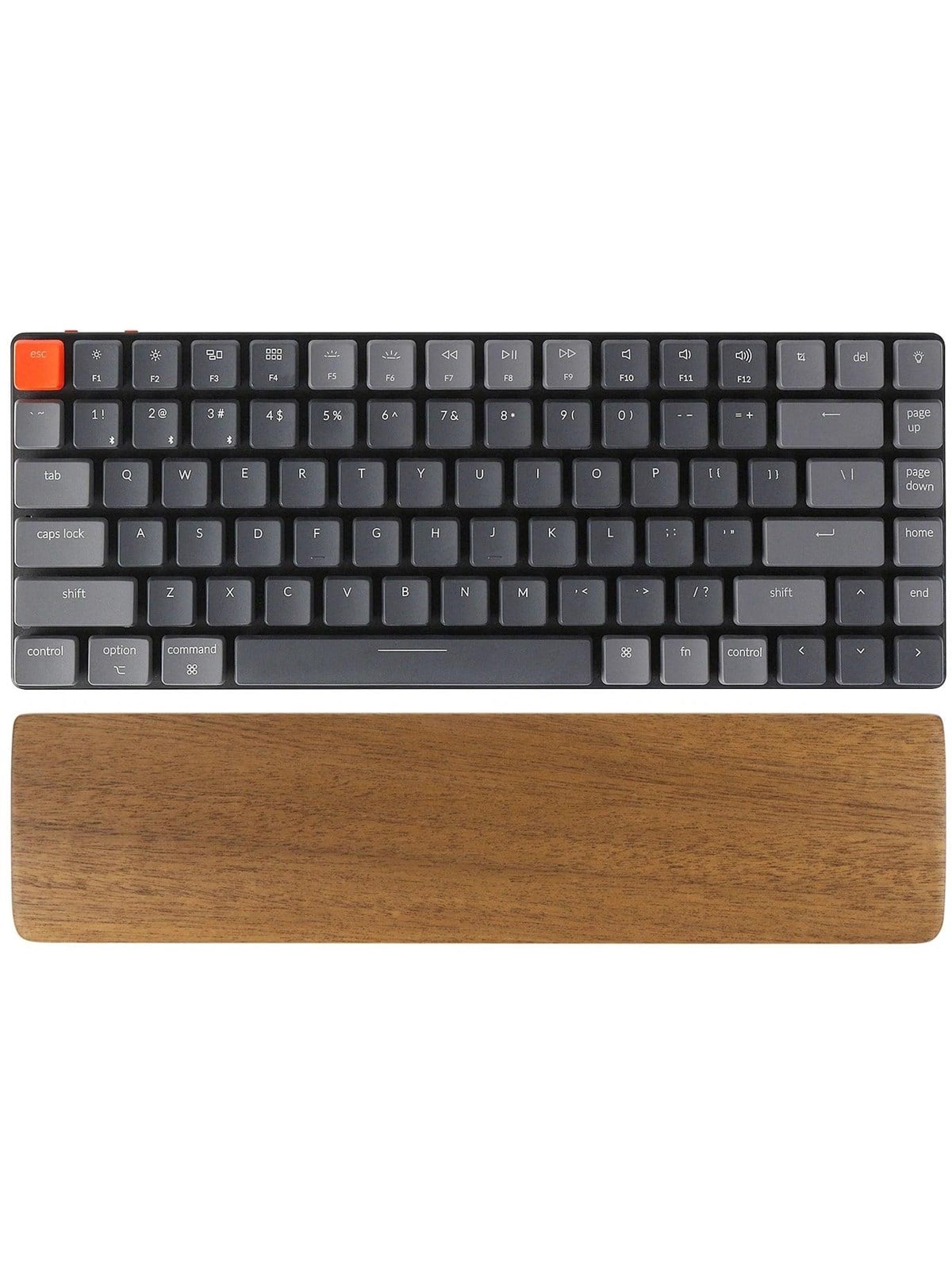 Keychron Walnut Wood Palmrest For K3 / K7 - Handgelenkstütze - Braun - Tastaturen - Pr4