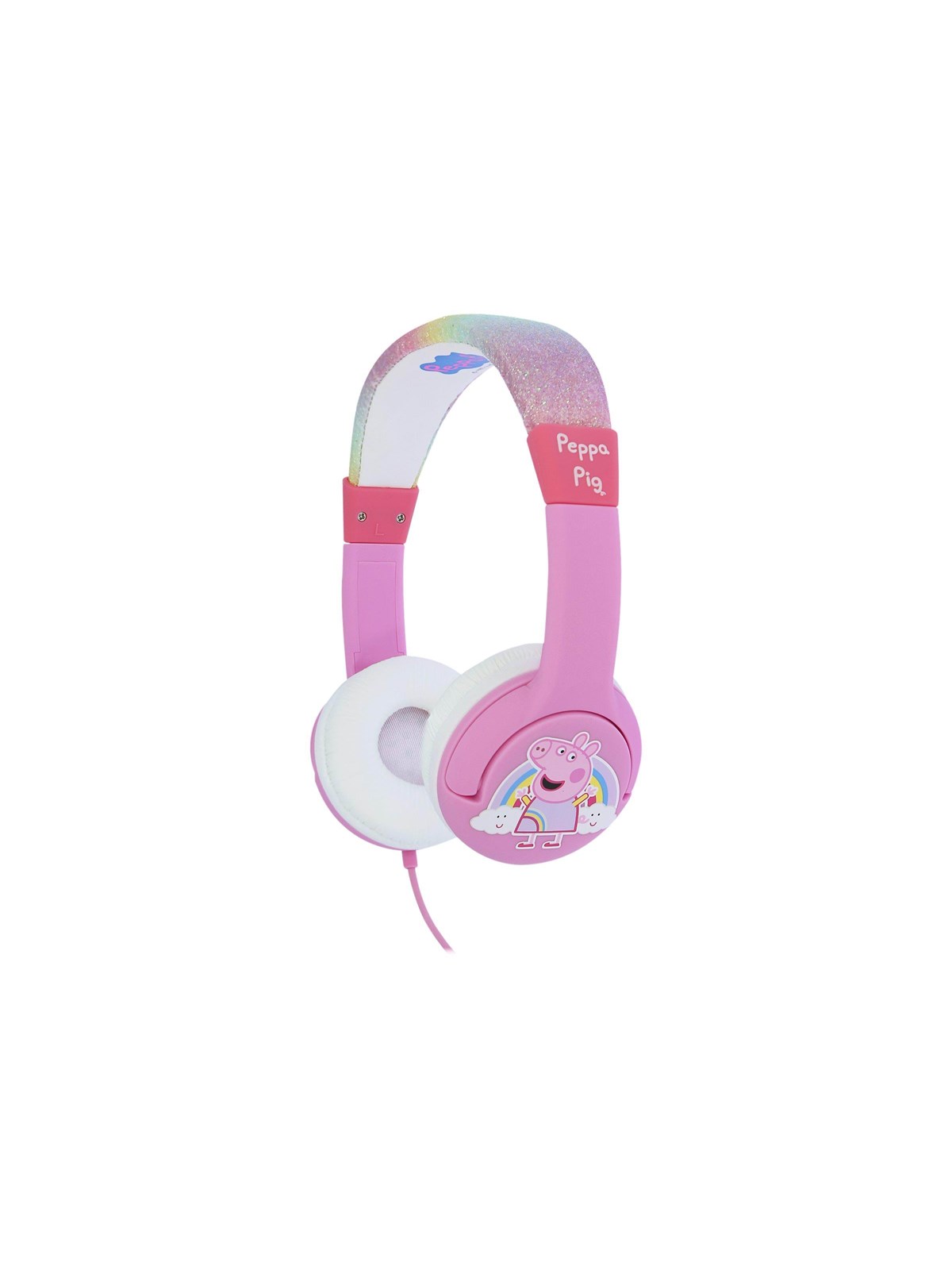 Otl Peppa Pig Rainbow Glitter - Kinderkopfhörer - Lautstärke Begrenzt 85db Max - Kopfhoerer/headsets - Pp0776