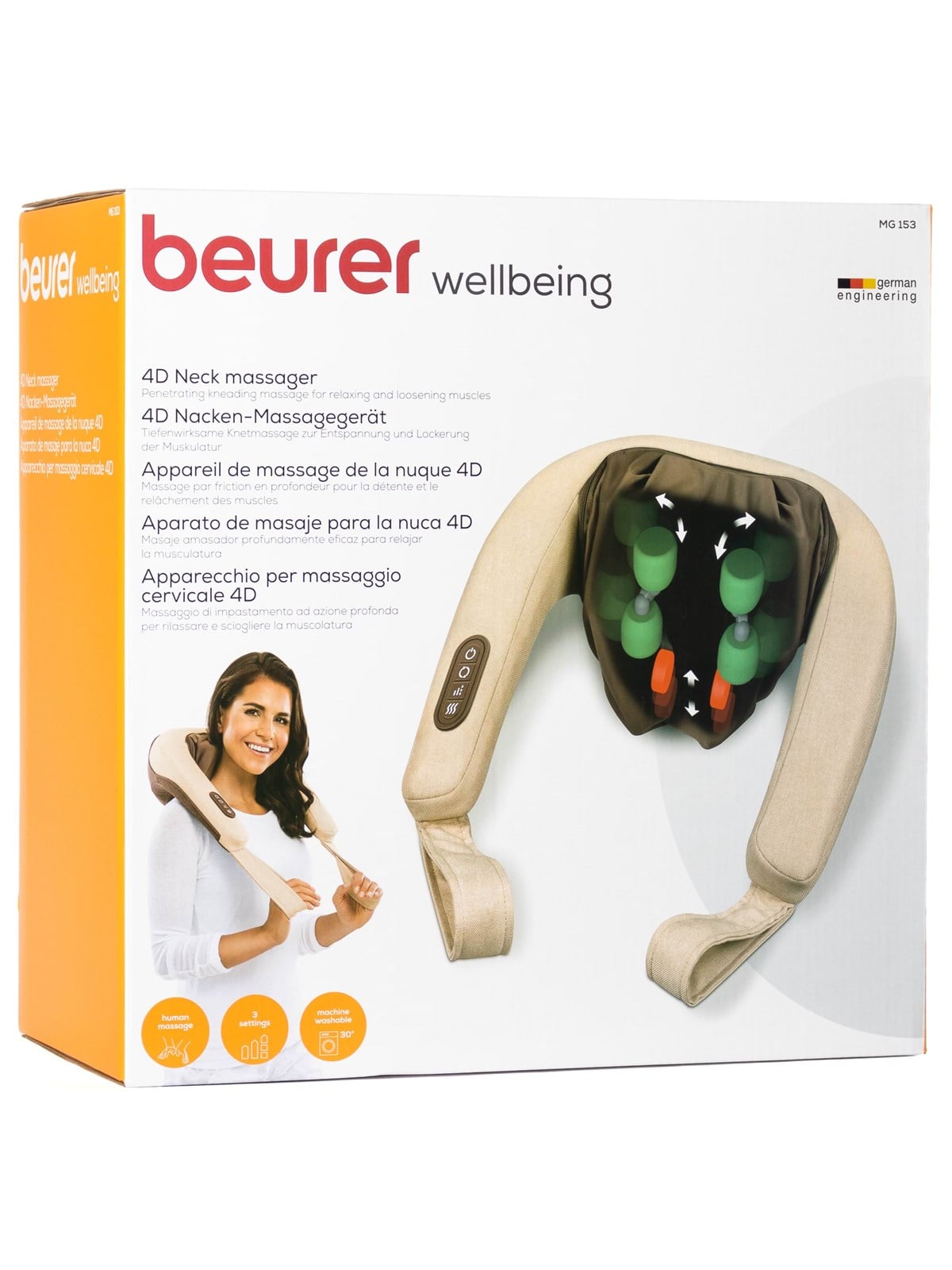 Beurer MG 153 4D Neck Massager - 643.10