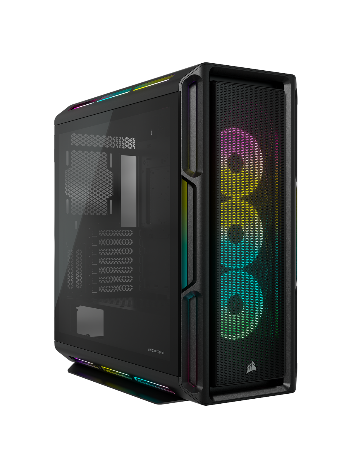 Corsair Icue 5000t Rgb - Black - Gehäuse - Miditower - Schwarz - Gehaeuse - Cc-9011230-ww