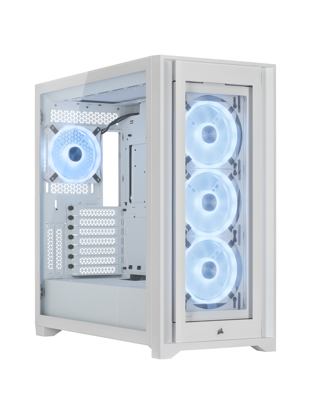 Corsair Icue 5000x Rgb QL Edition - White - Gehäuse - Miditower - Weiß - Gehaeuse - Cc-9011233-ww