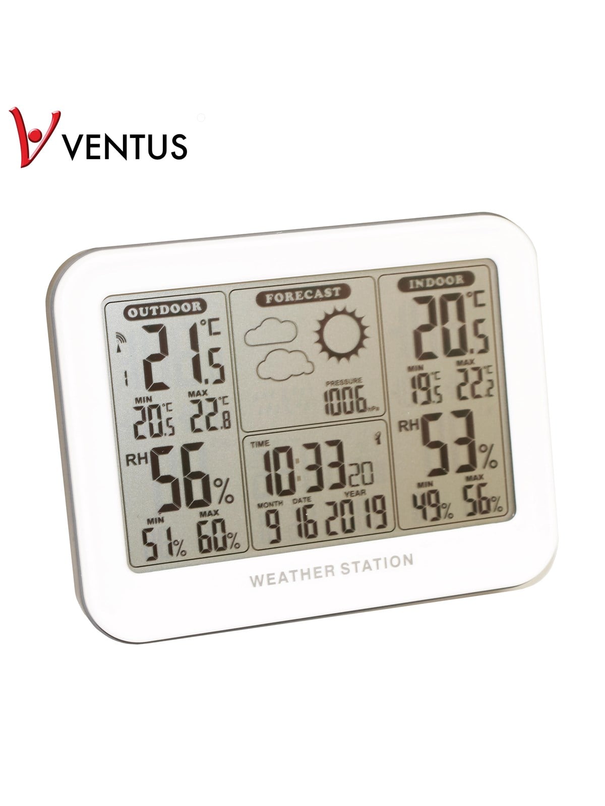 Ventus Weather Station Wa120 - Wetterwarte
