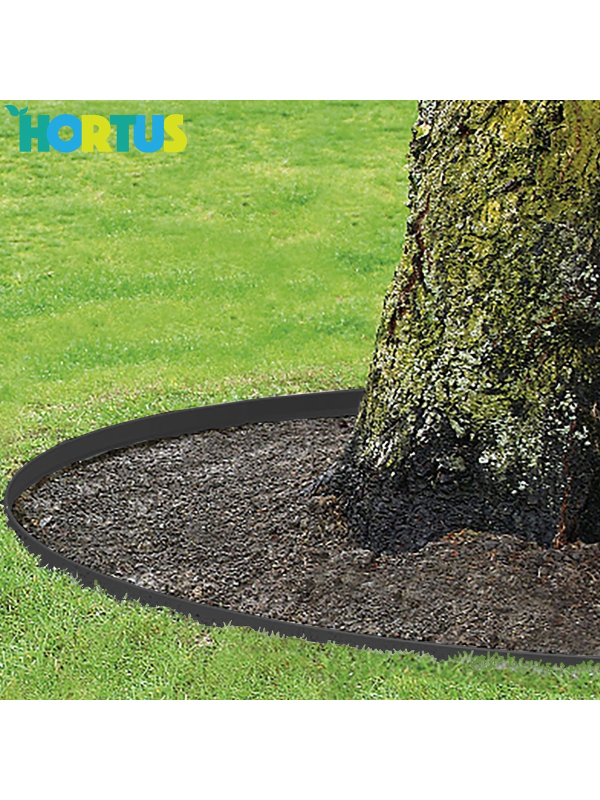 Hortus Metal Lawn Edging in Black - Gartengeraete - 210-531