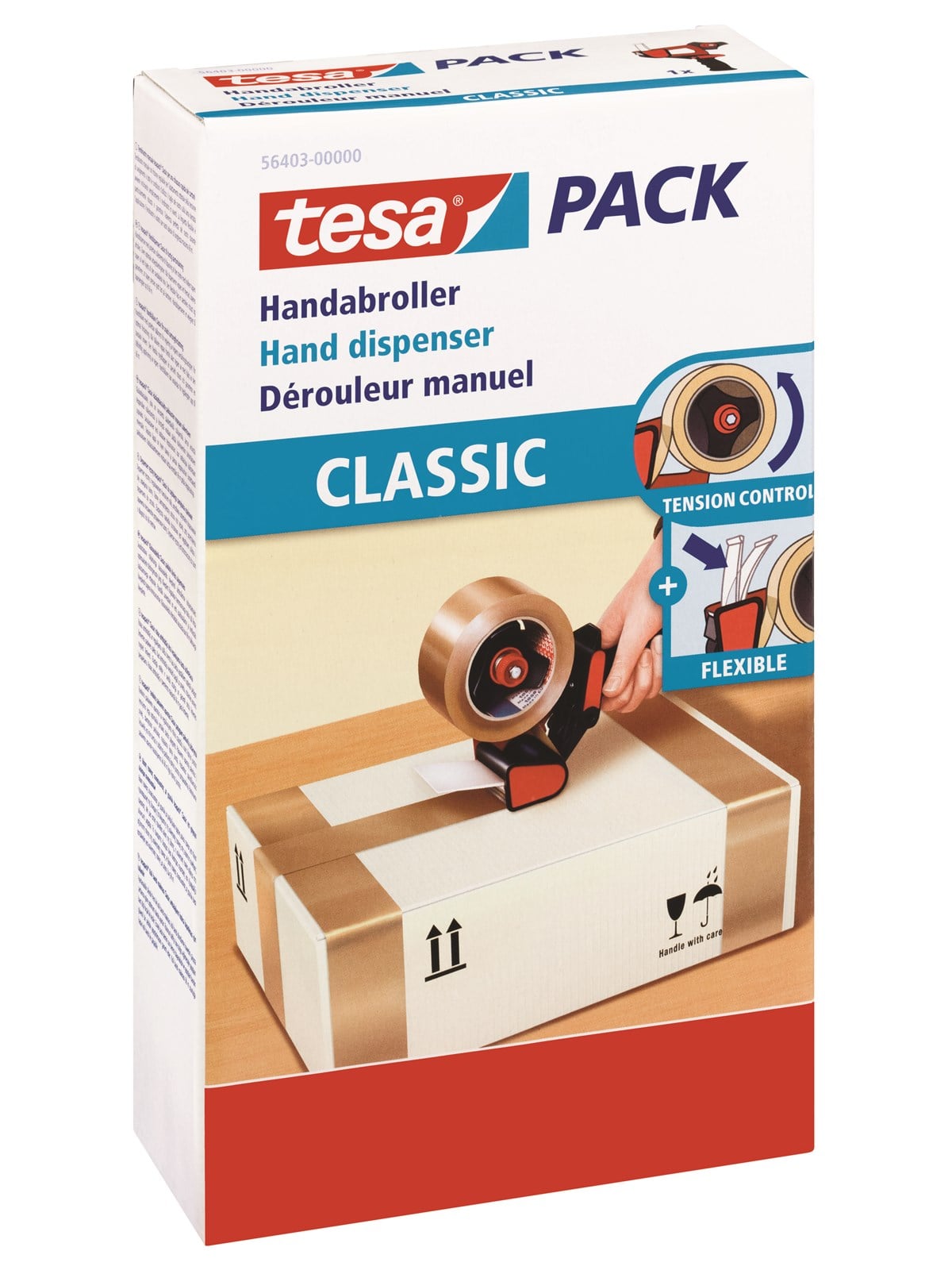 Tesa Hand Dispenser Classic For Packaging Tape - Klebeband Und Kleber - 56403-00000-01