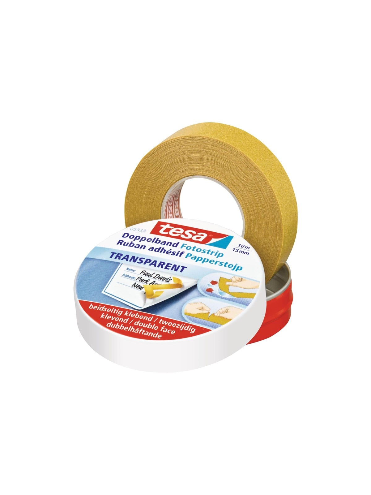 Tesa Double-sided Tape 10m x 15mm - Klebeband Und Kleber - 05338-00000-01