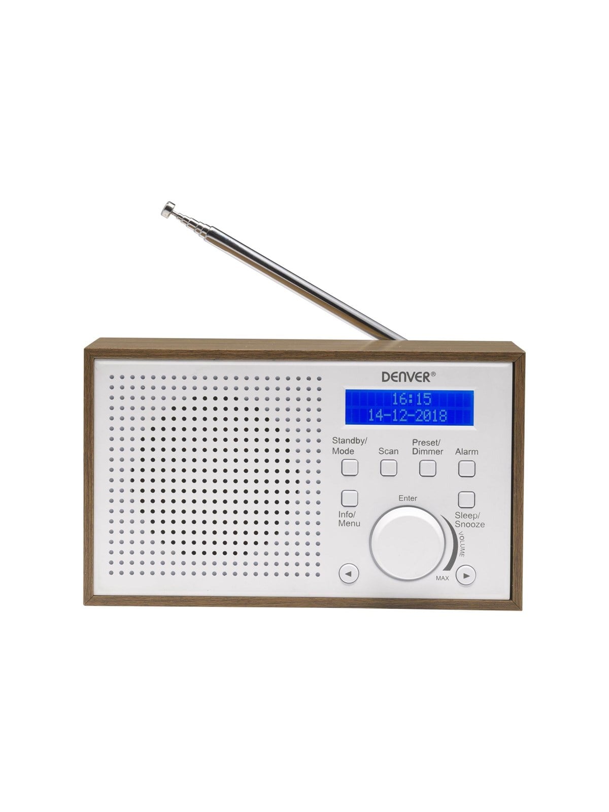 Denver Dab-46white - Dab/dab+/FM - Dab Netzwerk Und Radiowecker