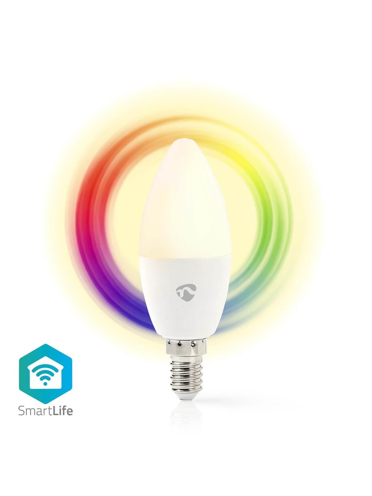 Nedis Smartlife Vollfärbige Led-lampe - Smart Home - Wifilrc10e14