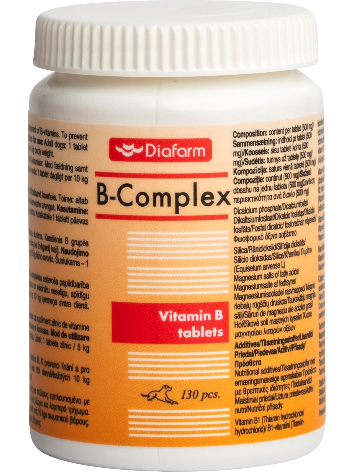 Diafarm B-komplex Tabletten Für Hunde (130 Stk.) - Hp898