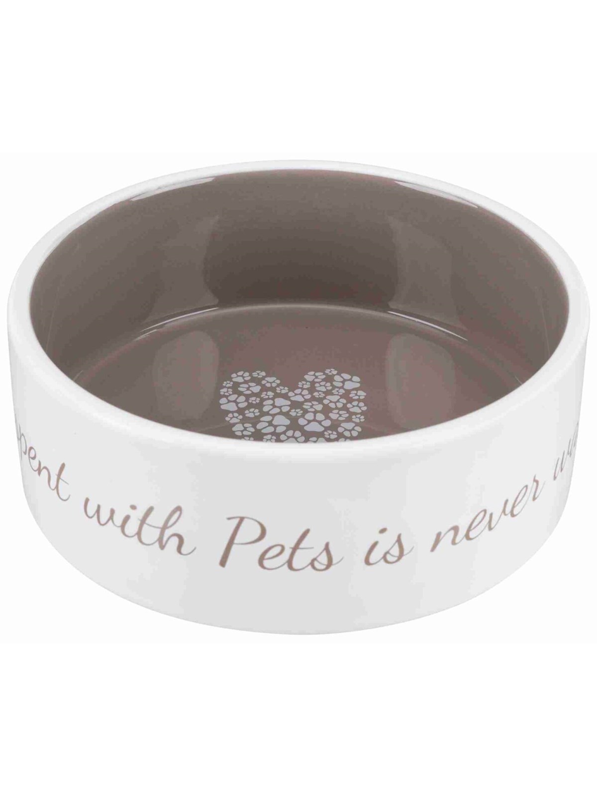 Trixie Pet's Home Ceramic Bowl Cream 0.8L 16cm - Hunde - Tx25054