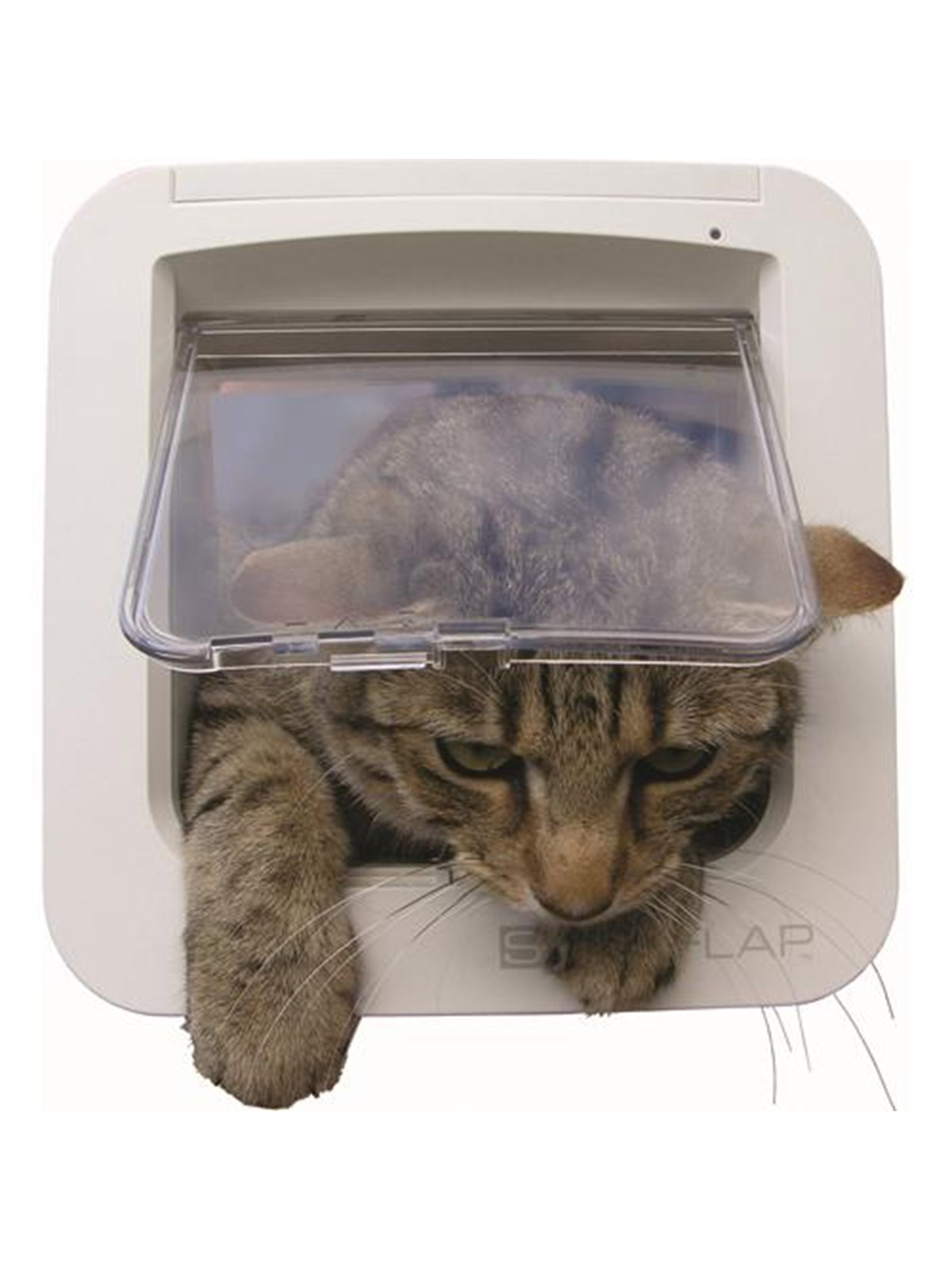 Sureflap Haustierklappe Für Mirkochip, Weiß - Katzen - K39000