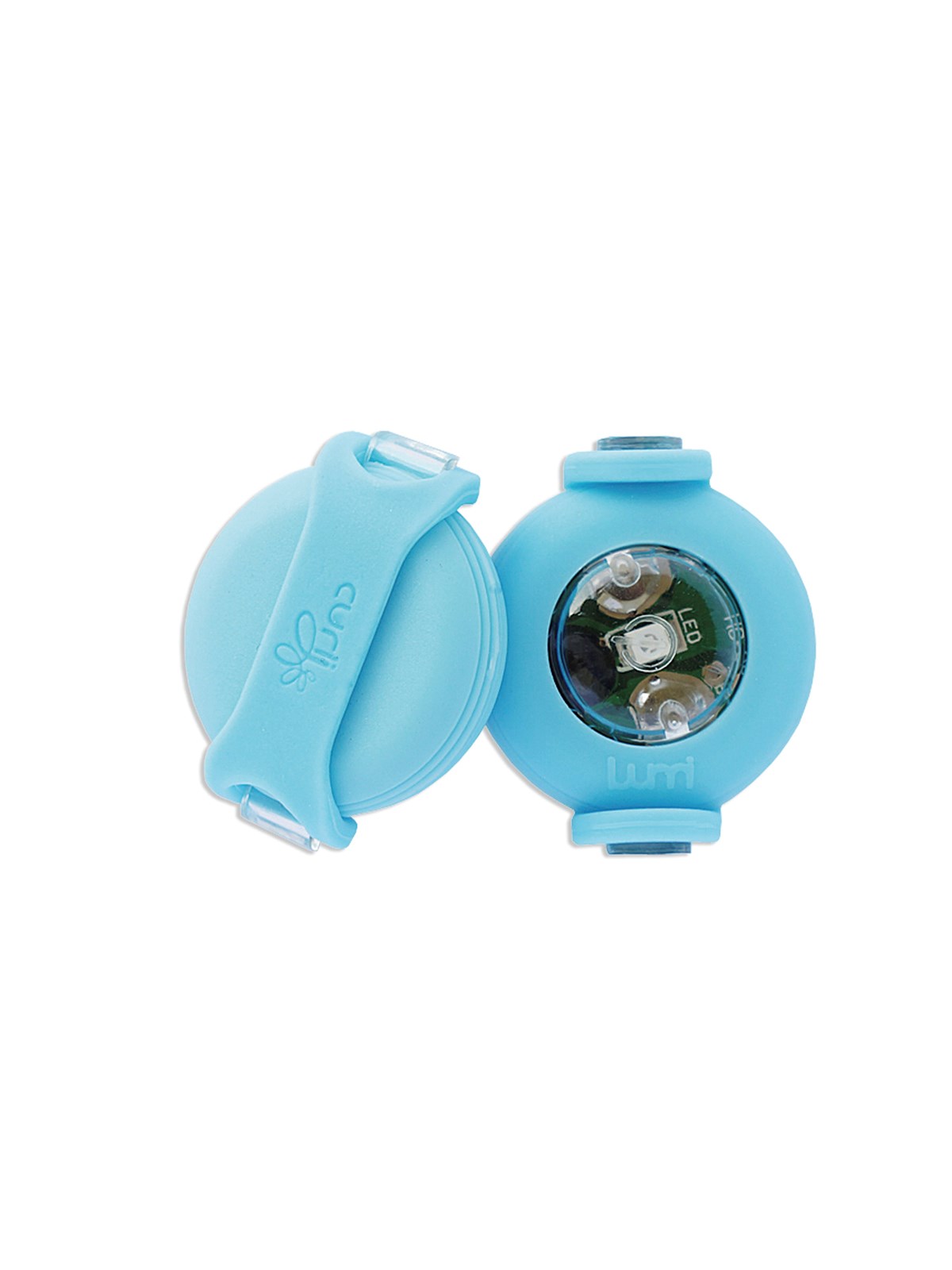 Curli Luumi Led Sicherheitslichter Cyan (2er-pack) - Hunde - H82203