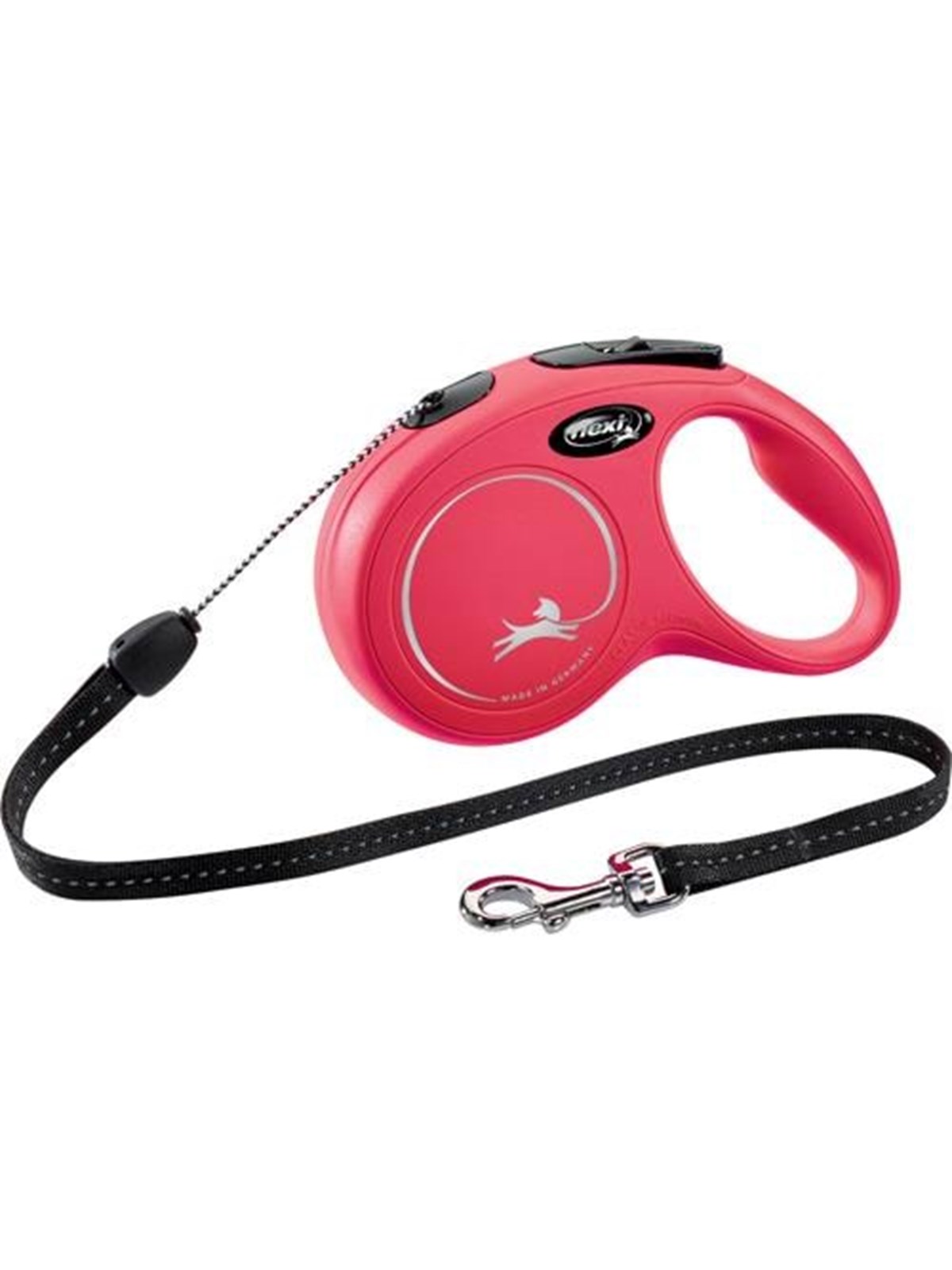 Flexi New Classic S Leash 8 m Red - Hunde - H7843r
