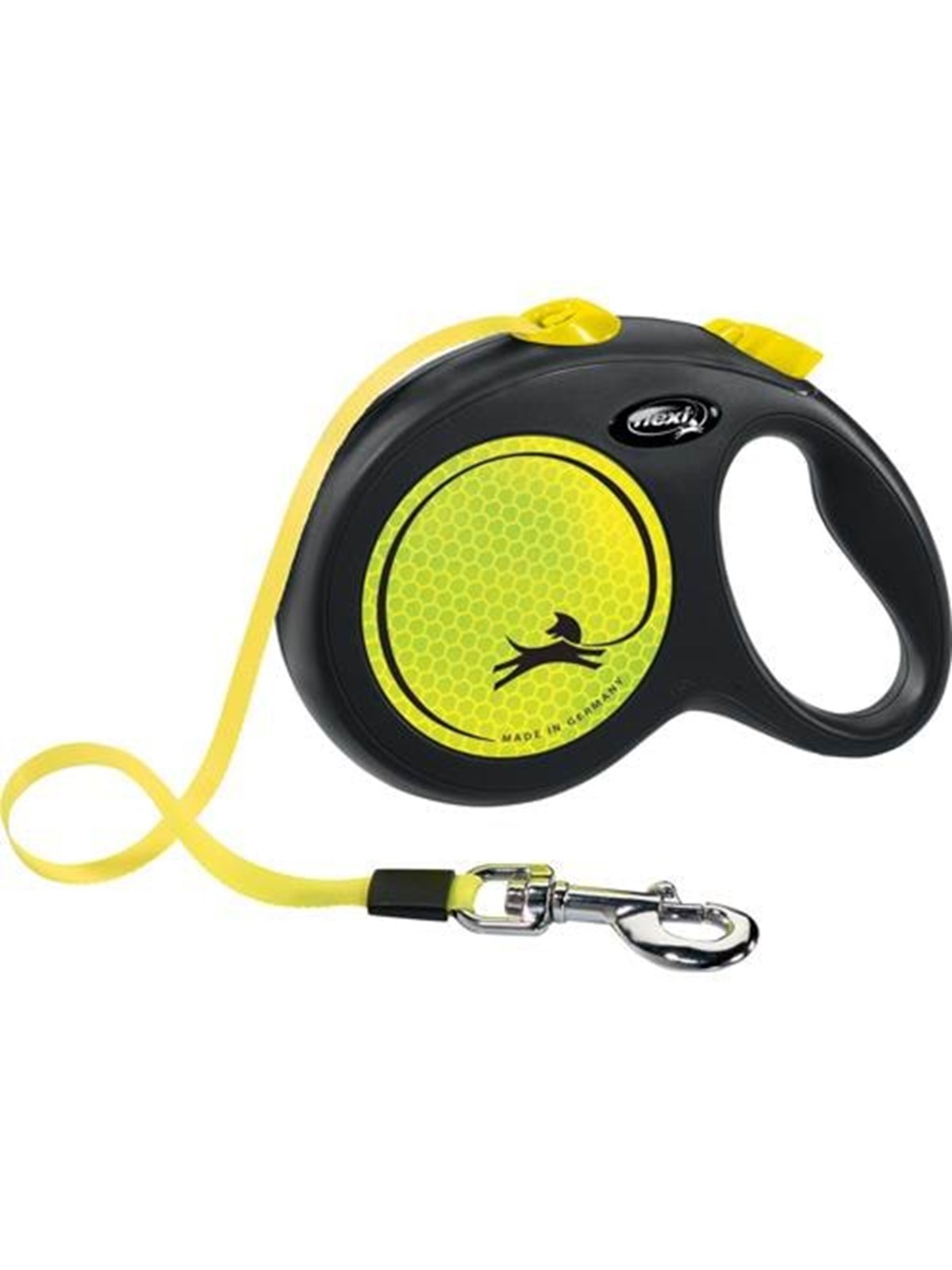 Flexi New Neon Yellow Leash L 5M 50kg - Hunde - H7832