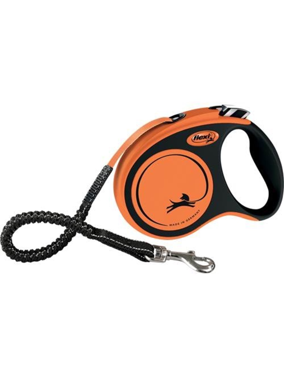 Flexi - Leash Xtreme S Tape 5M Black/orange Max 20kg - (600.8400) - Hunde - H78017