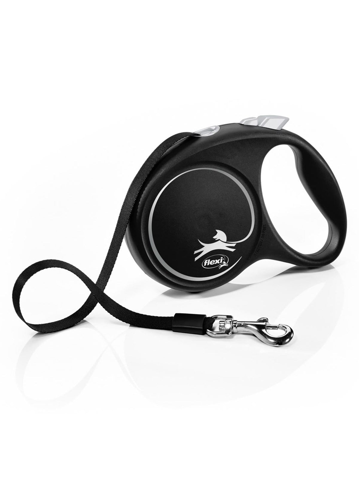 Flexi Black Design M Leash 5 m 25 kg Black - Hunde - H78015s