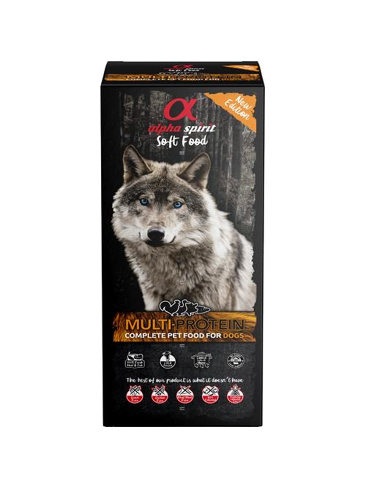 Alpha Spirit Semi-moist Multiprotein 9 kg (45x200g) Image