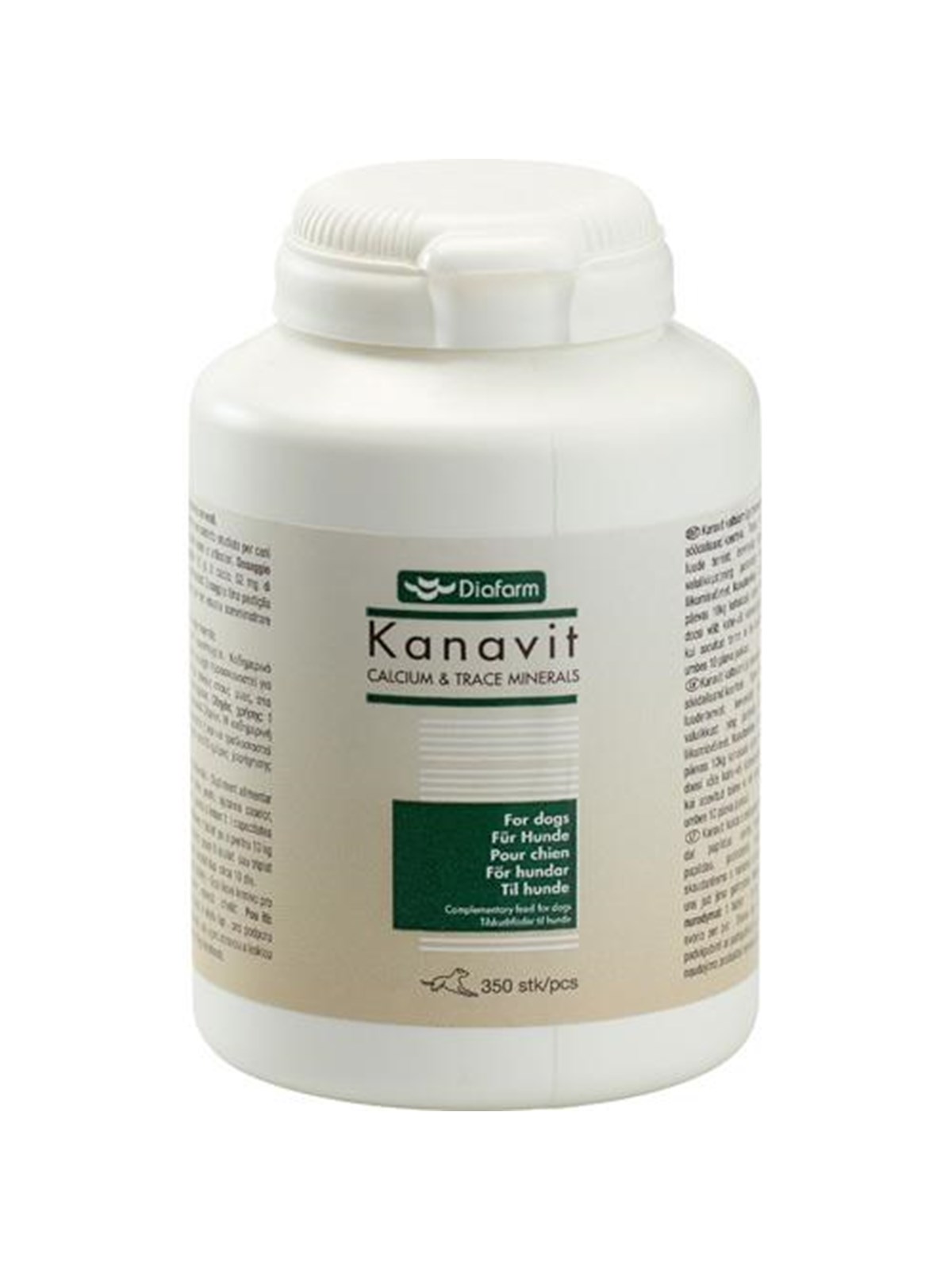 Diafarm Trace Minerals 350 Pieces. Kanavit - Hunde - H12751