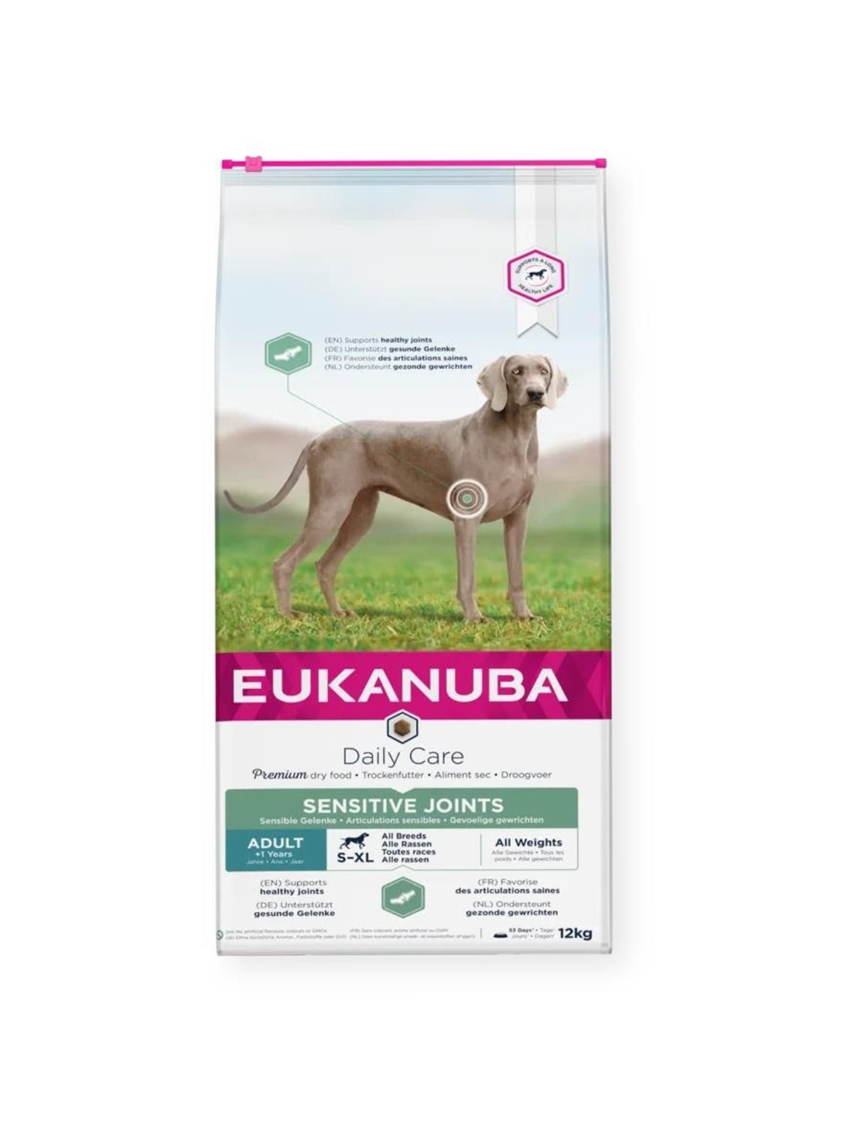 Eukanuba Daily Care Sensitive Joints Adult All Breed 12kg - Hunde - Eh251200