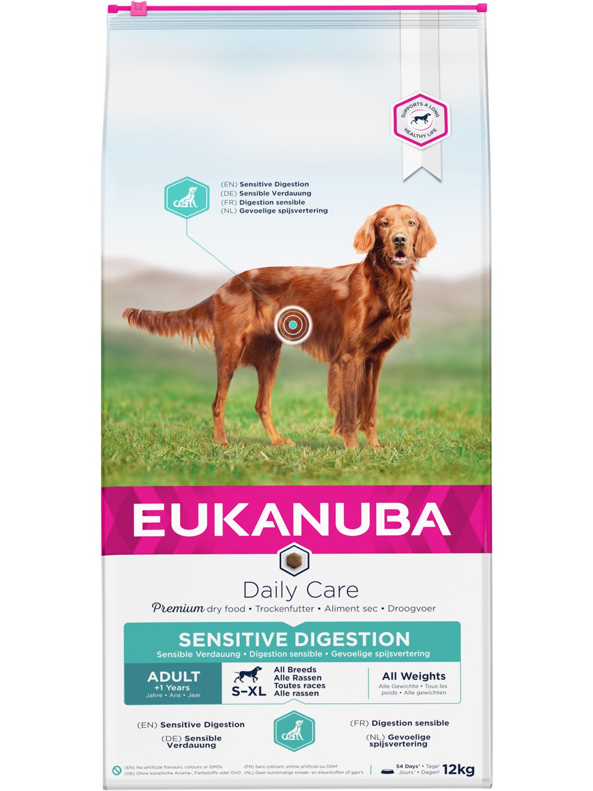 Eukanuba Daily Care Sensitive Digestion Adult All Breed 12kg