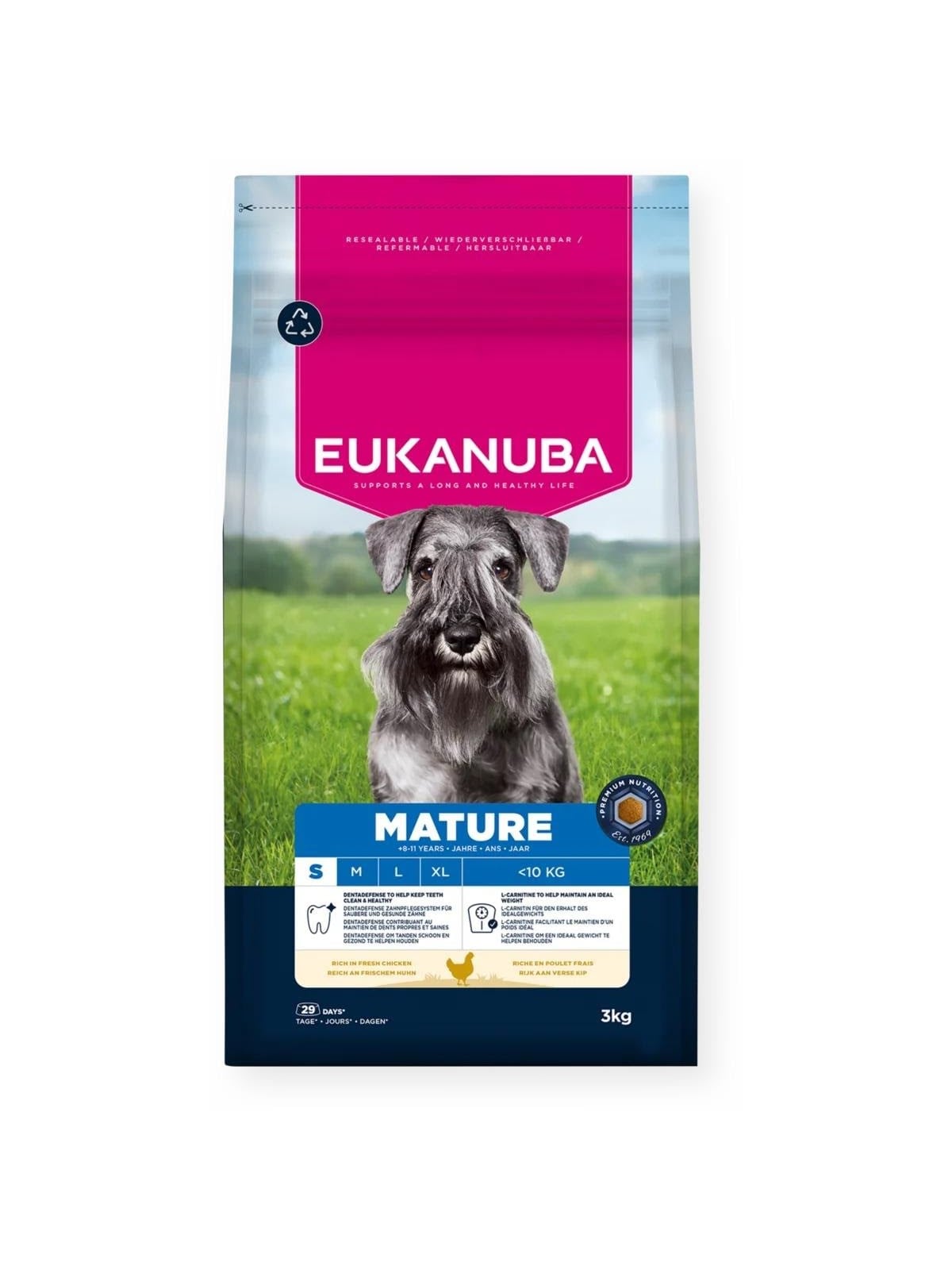 Eukanuba Mature Small Breed Fresh Chicken 3kg - Hunde - Eh160300