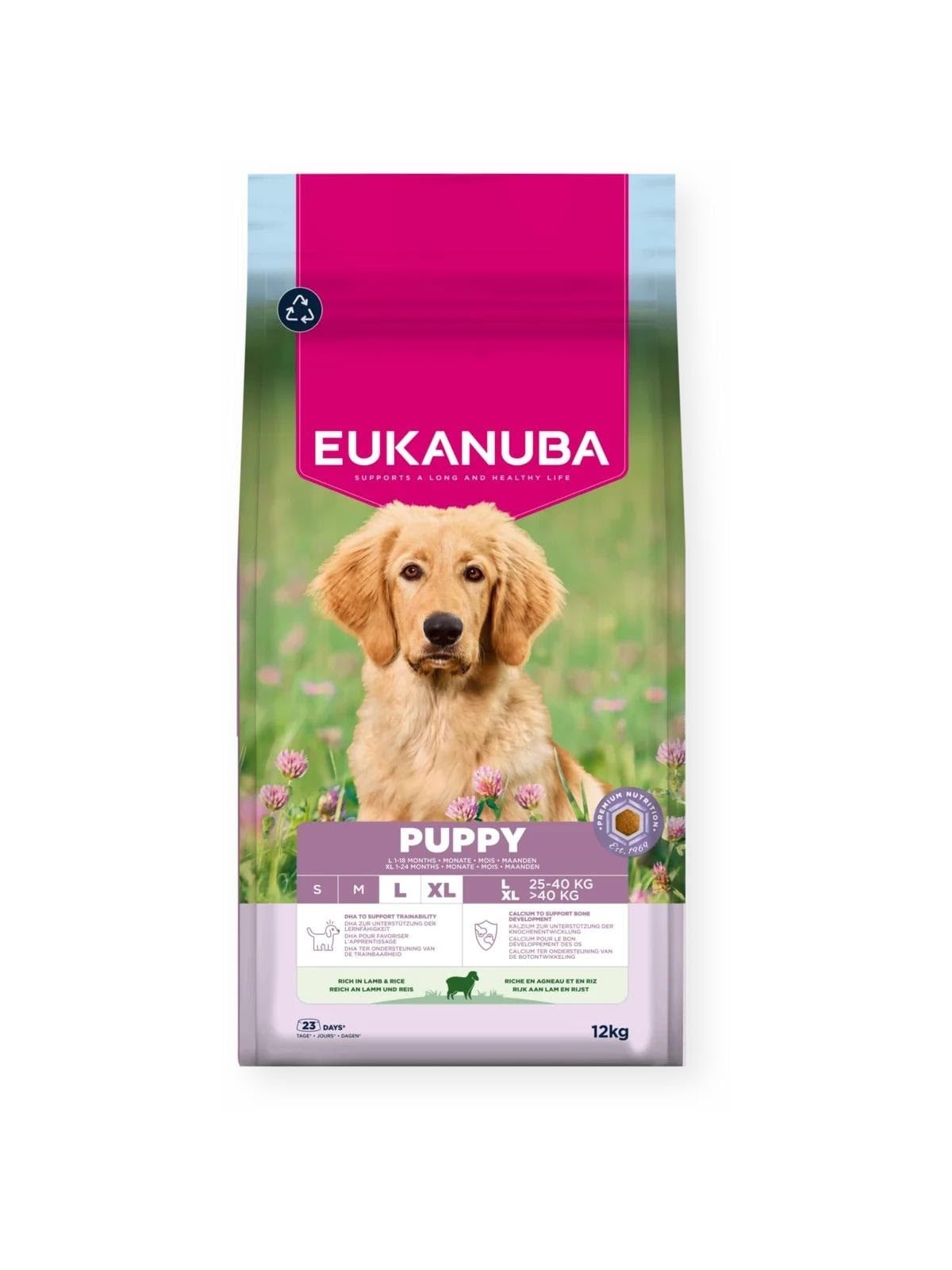 Eukanuba Puppy Large Breed Lamb & Rice 12kg - Hunde - Eh041200