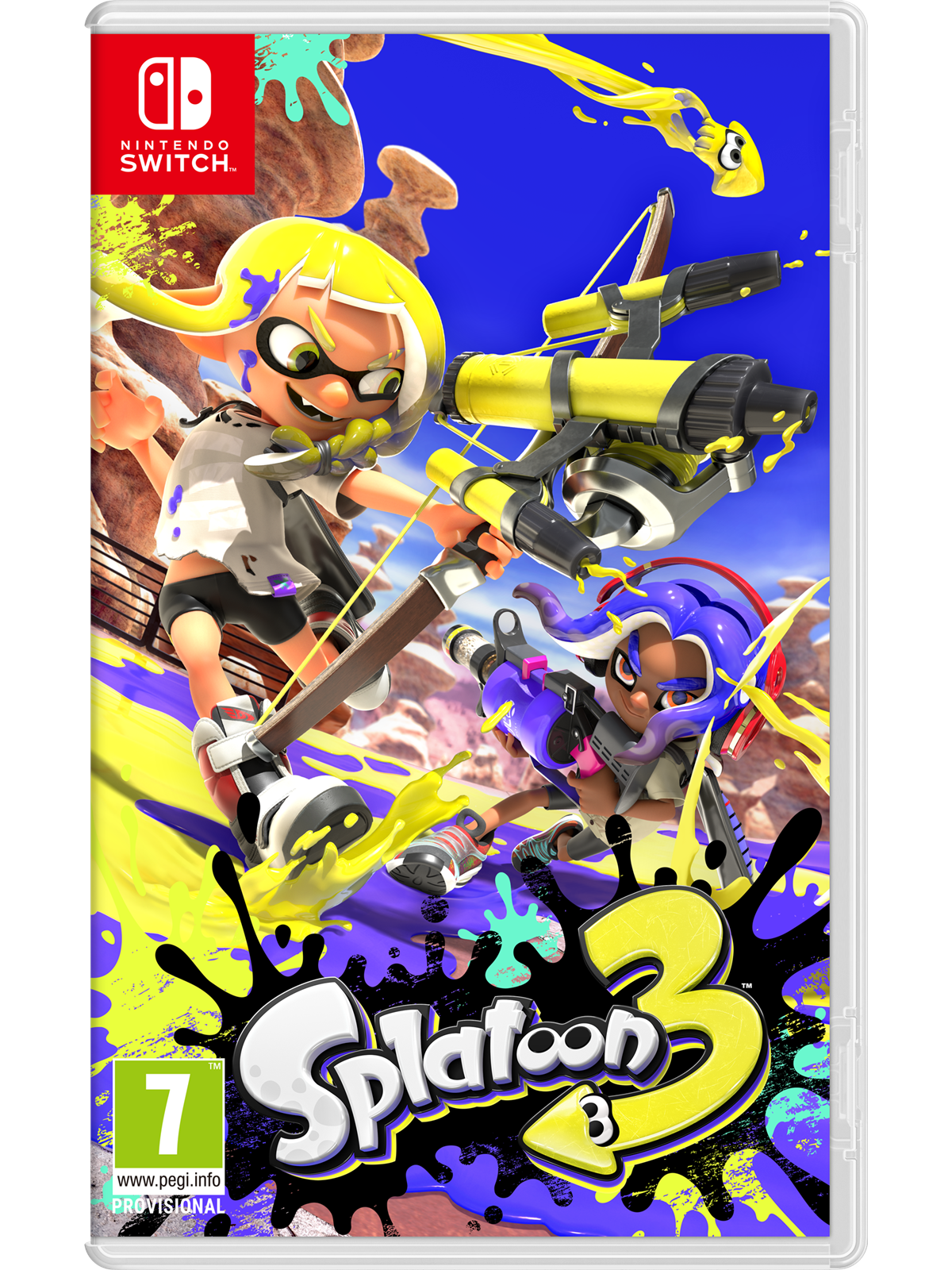 Splatoon 3 - Nintendo Switch - Action - Pegi 7 - Spiele - 0045496510695