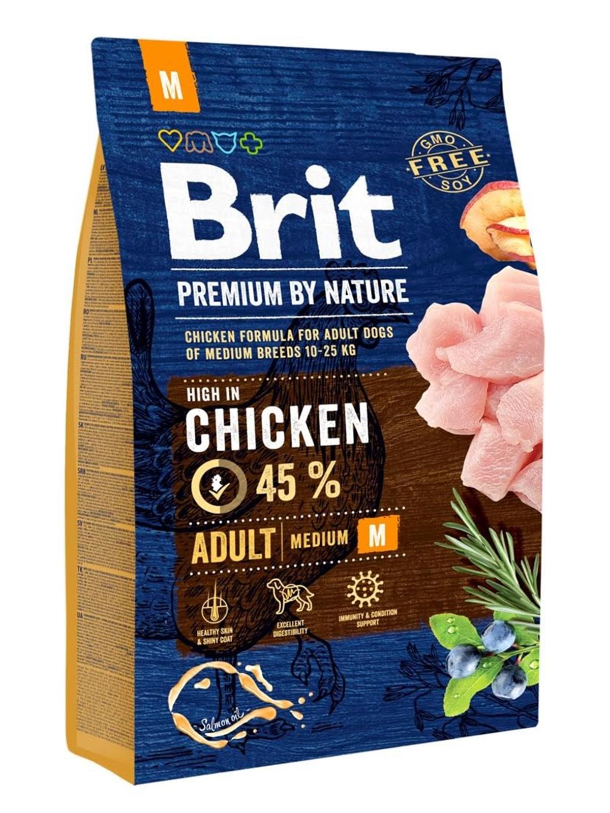 Brit Premium by Nature Adult Medium Breed 3kg - Hunde - 8595602526352