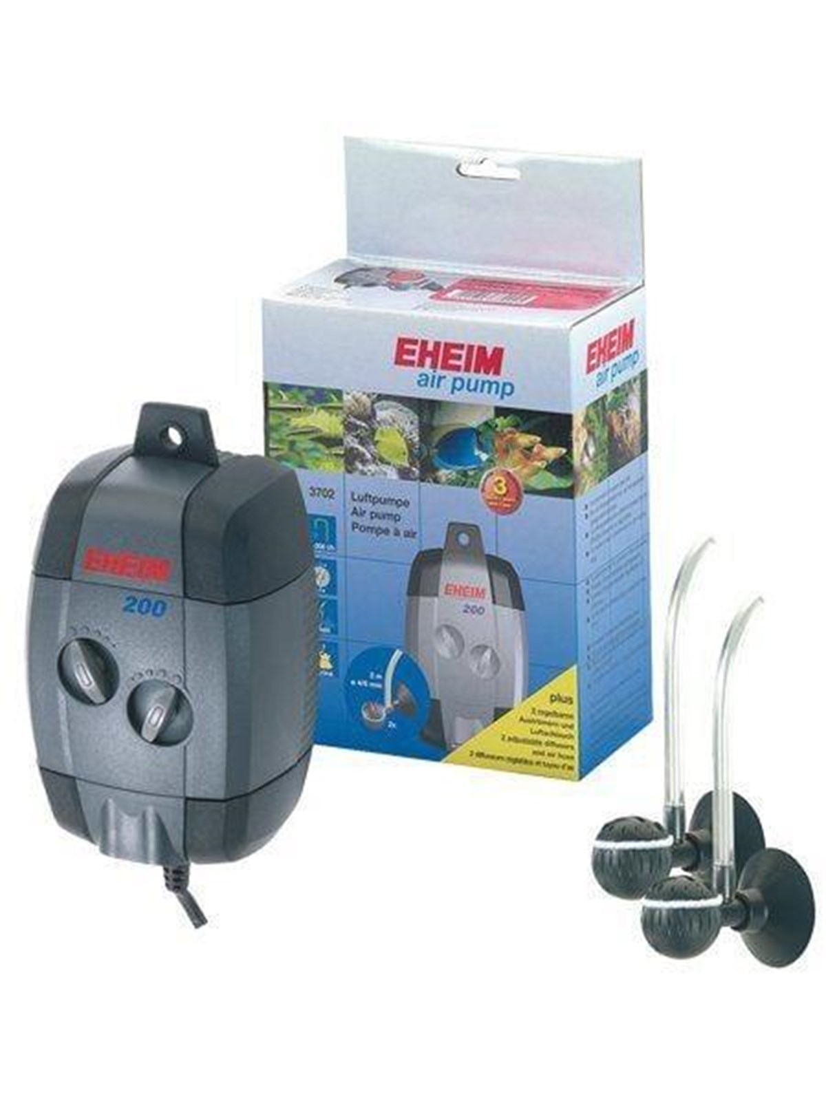Eheim - Air Pump With 2 Outlets - Air Pump 200 - Fische - As3702